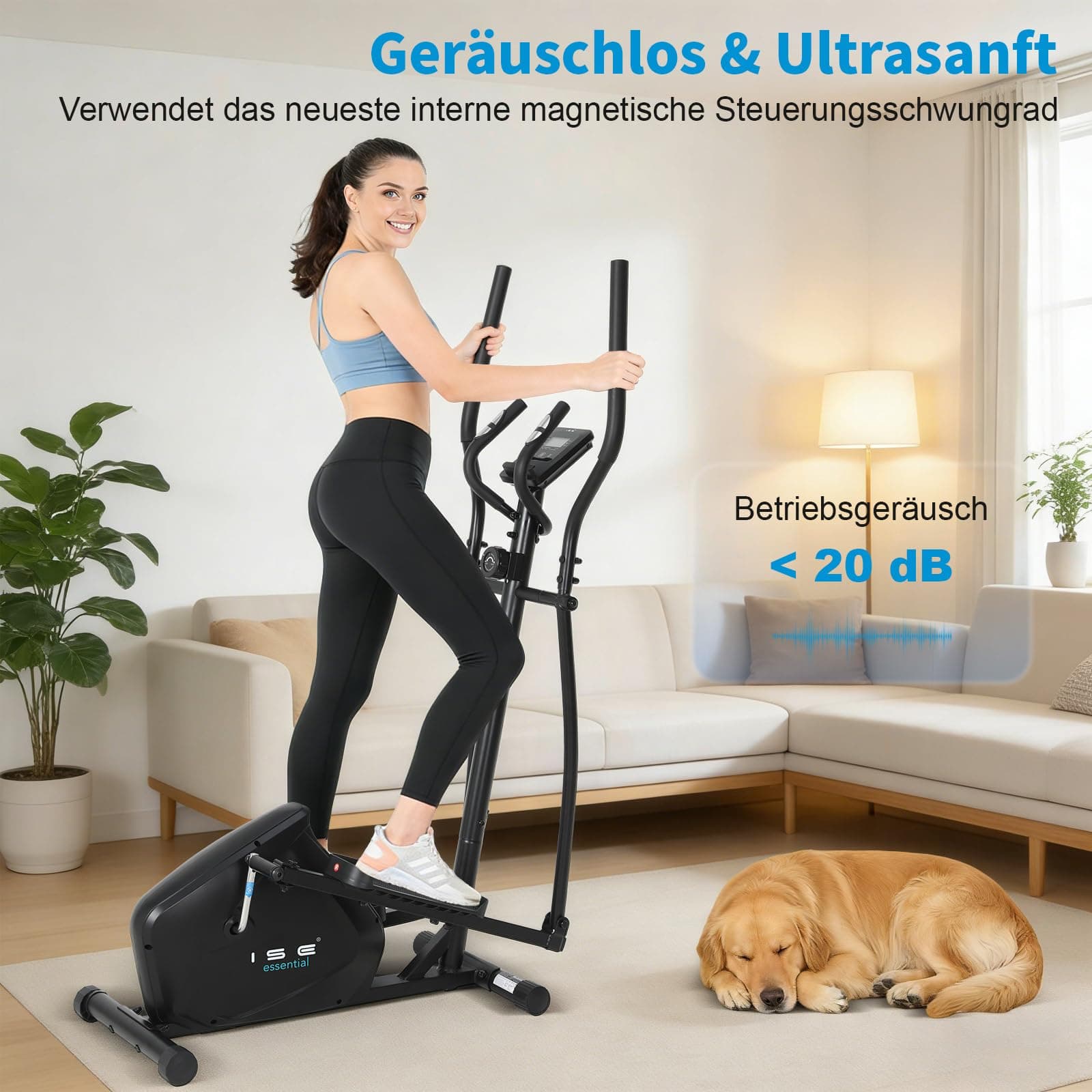 ISE Crosstrainer mit 28 cm Schrittlänge Crosstrainers für – Bild 2