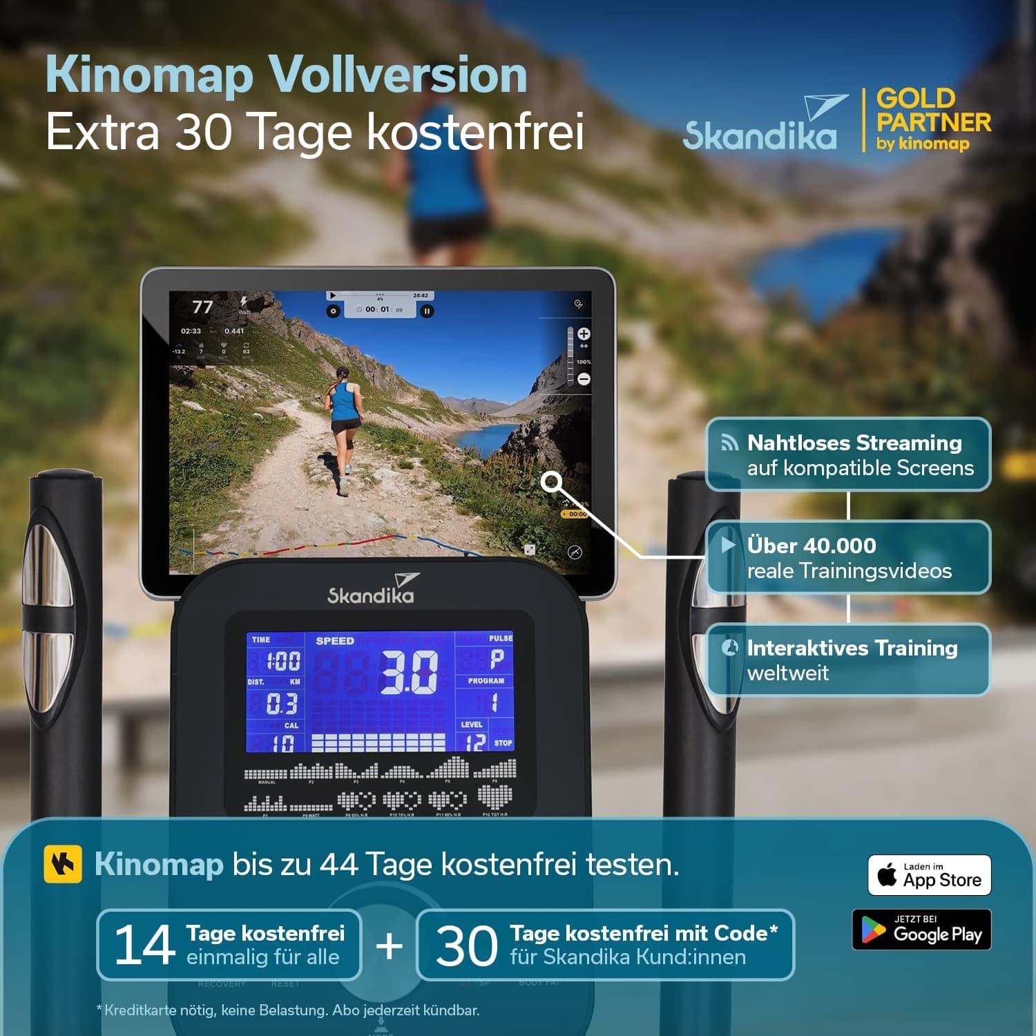 Skandika Crosstrainer Carbon P18 – Bild 5