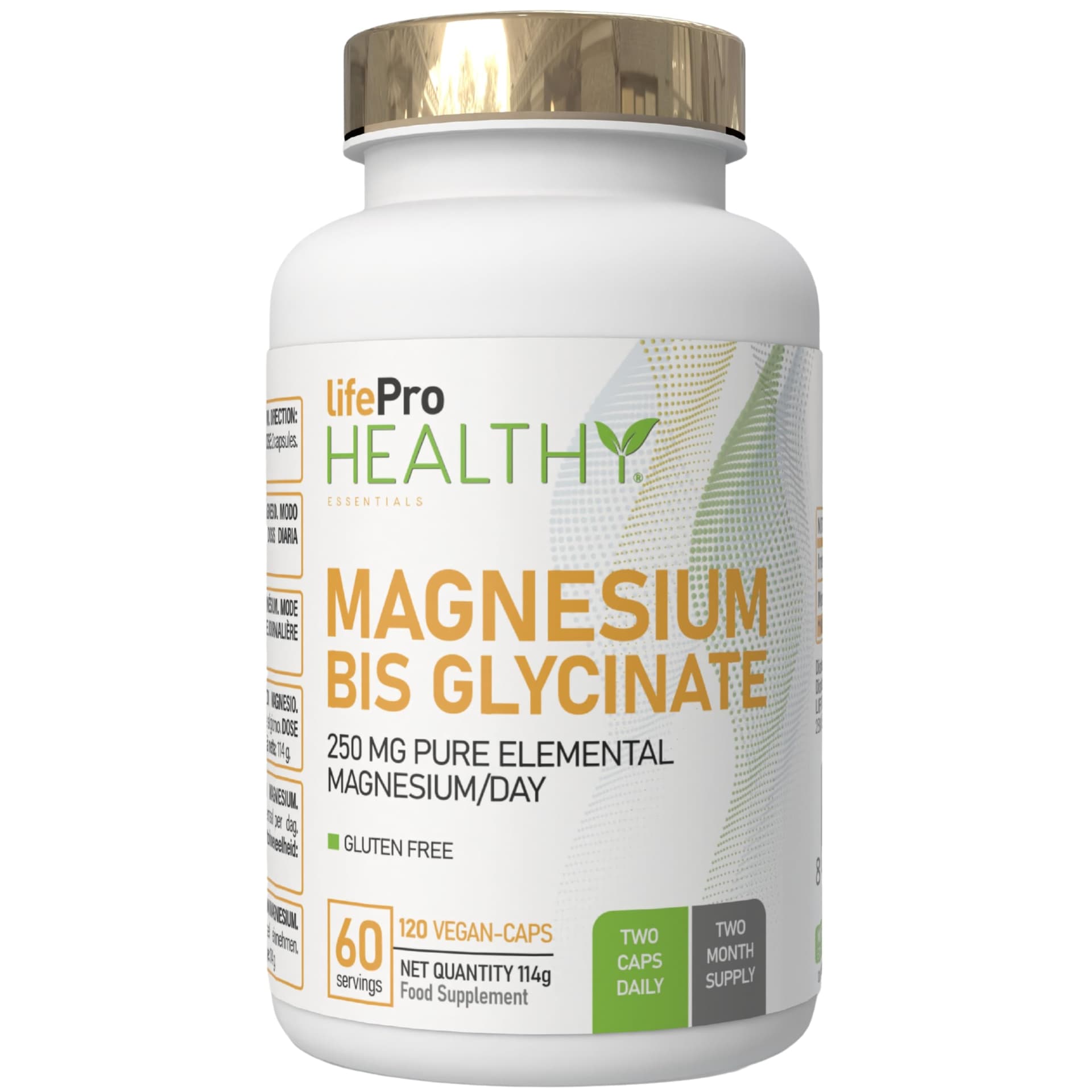LP HEALTHY ESSENTIALS Magnesio Bisglicinato Alta Dosis