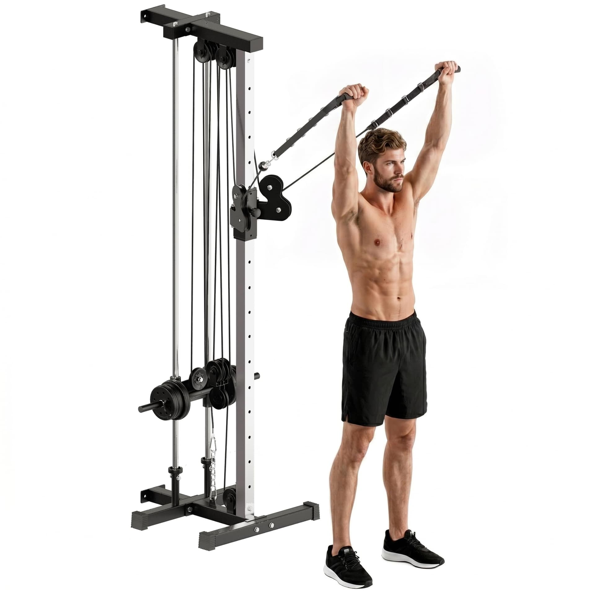 SPORTNOW SPORTNOW Station de Musculation Montage Mural