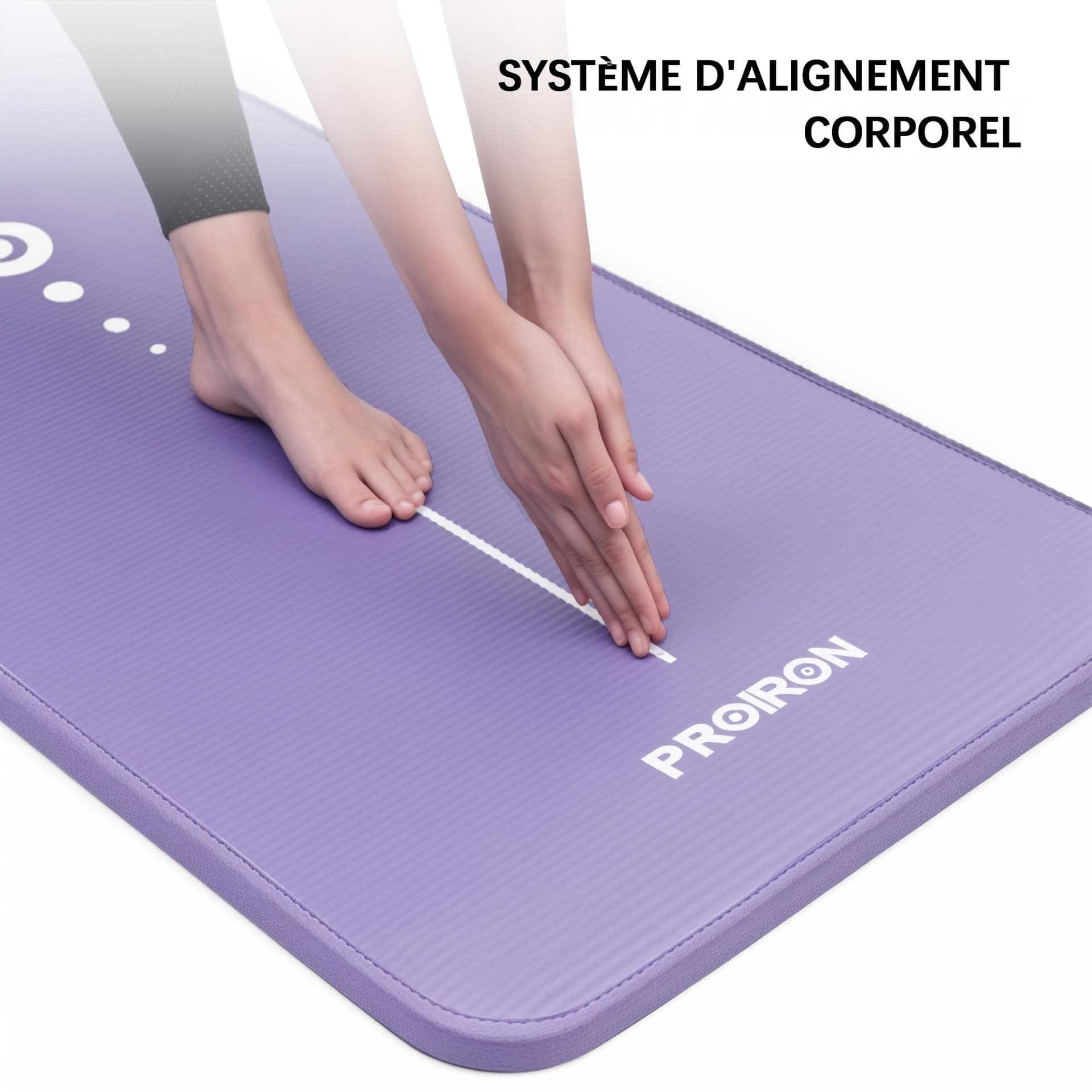 PROIRON Tapis de Yoga Epais 10MM – Bild 6