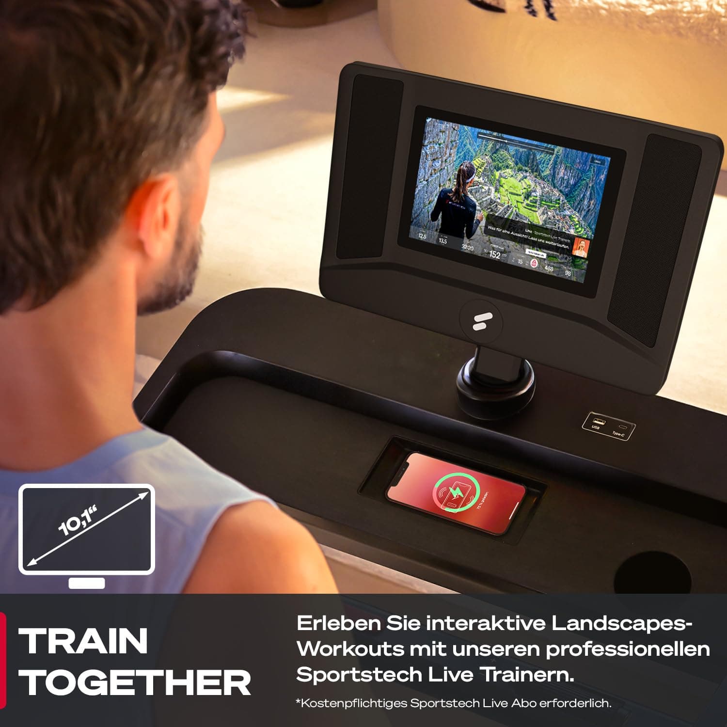 Sportstech sTread Pro/Lite Laufband für Zuhause klappbar – Bild 5