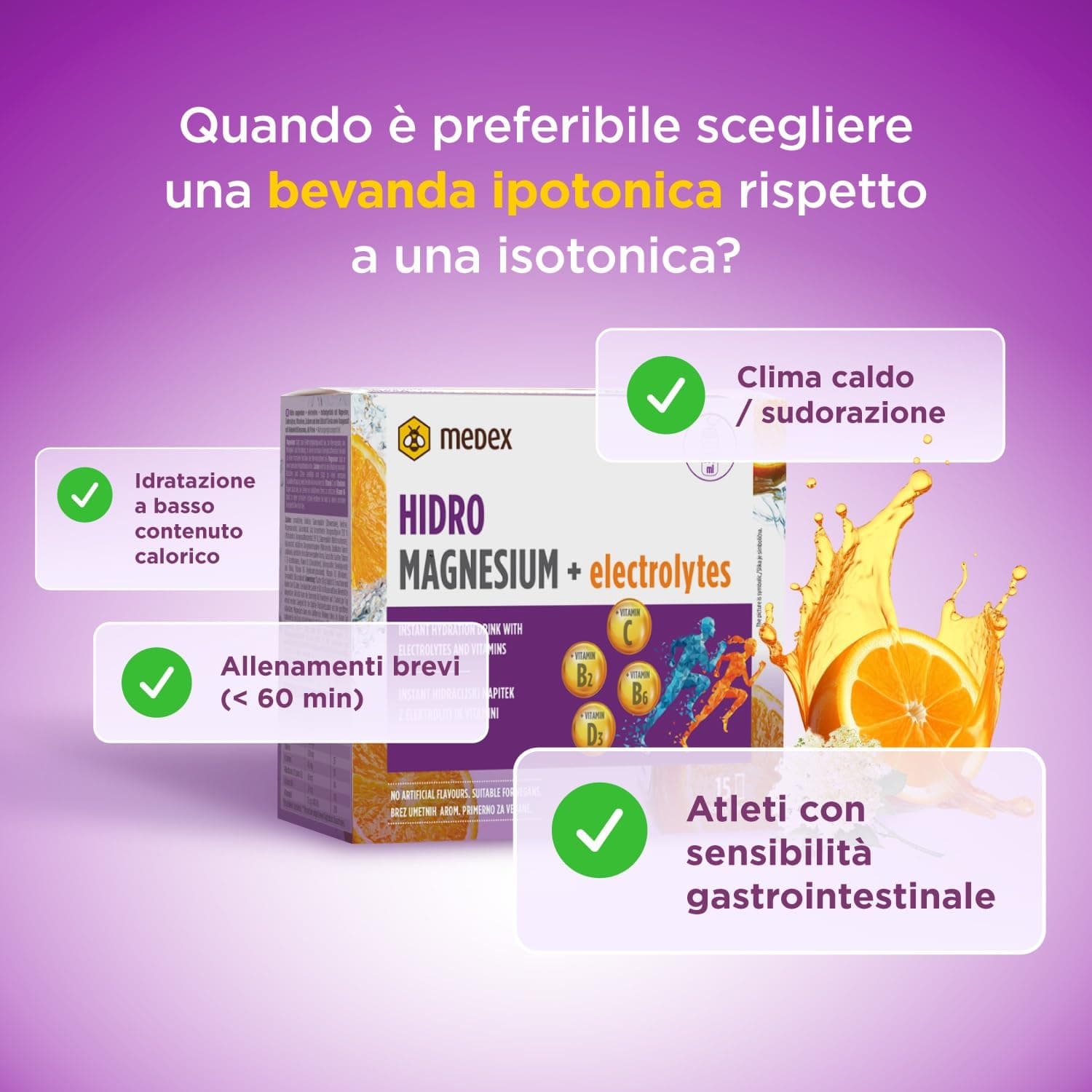 Medex Magnesio HIDRO con Elettroliti – Bild 7