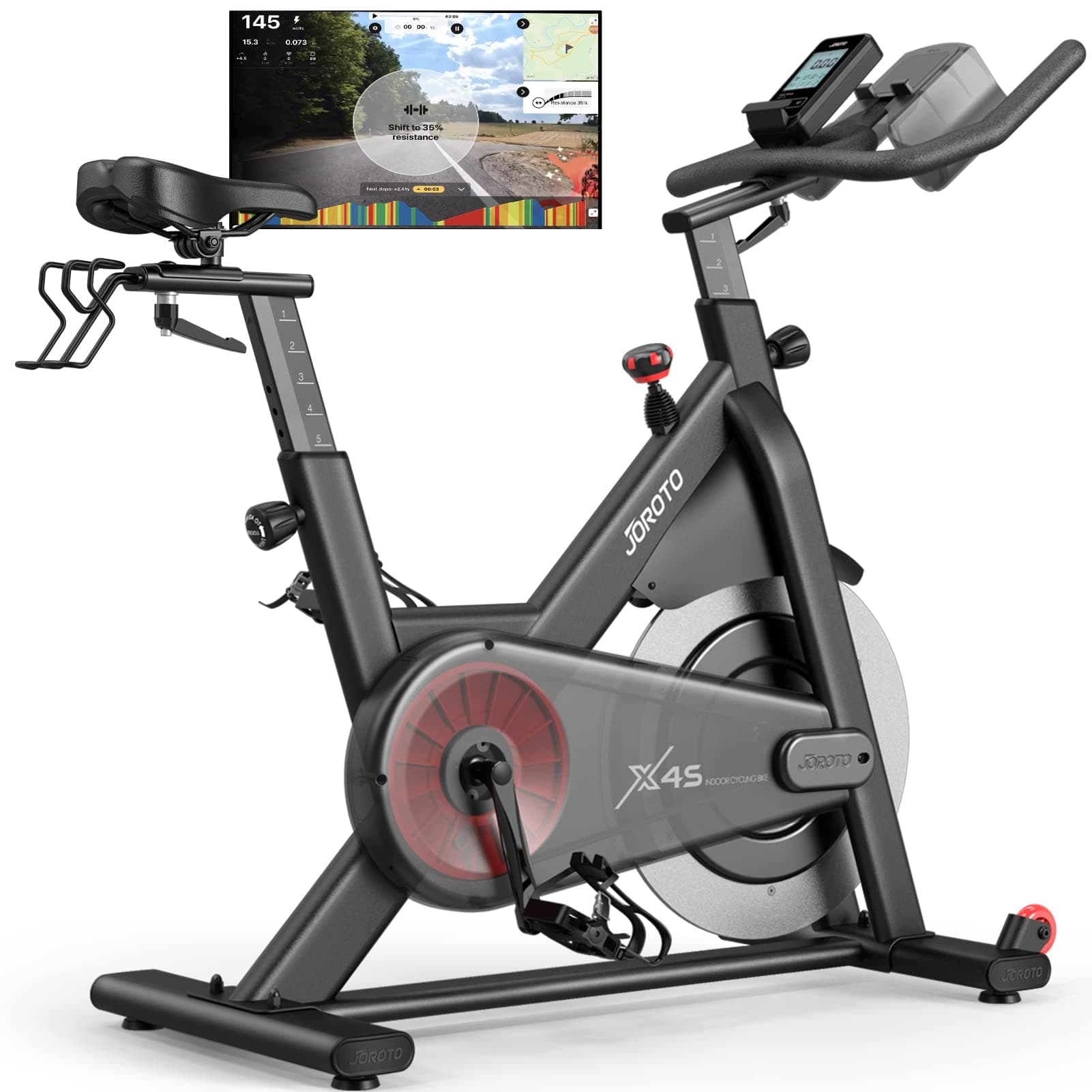 JOROTO X4S Bluetooth Heimtrainer Fahrrad