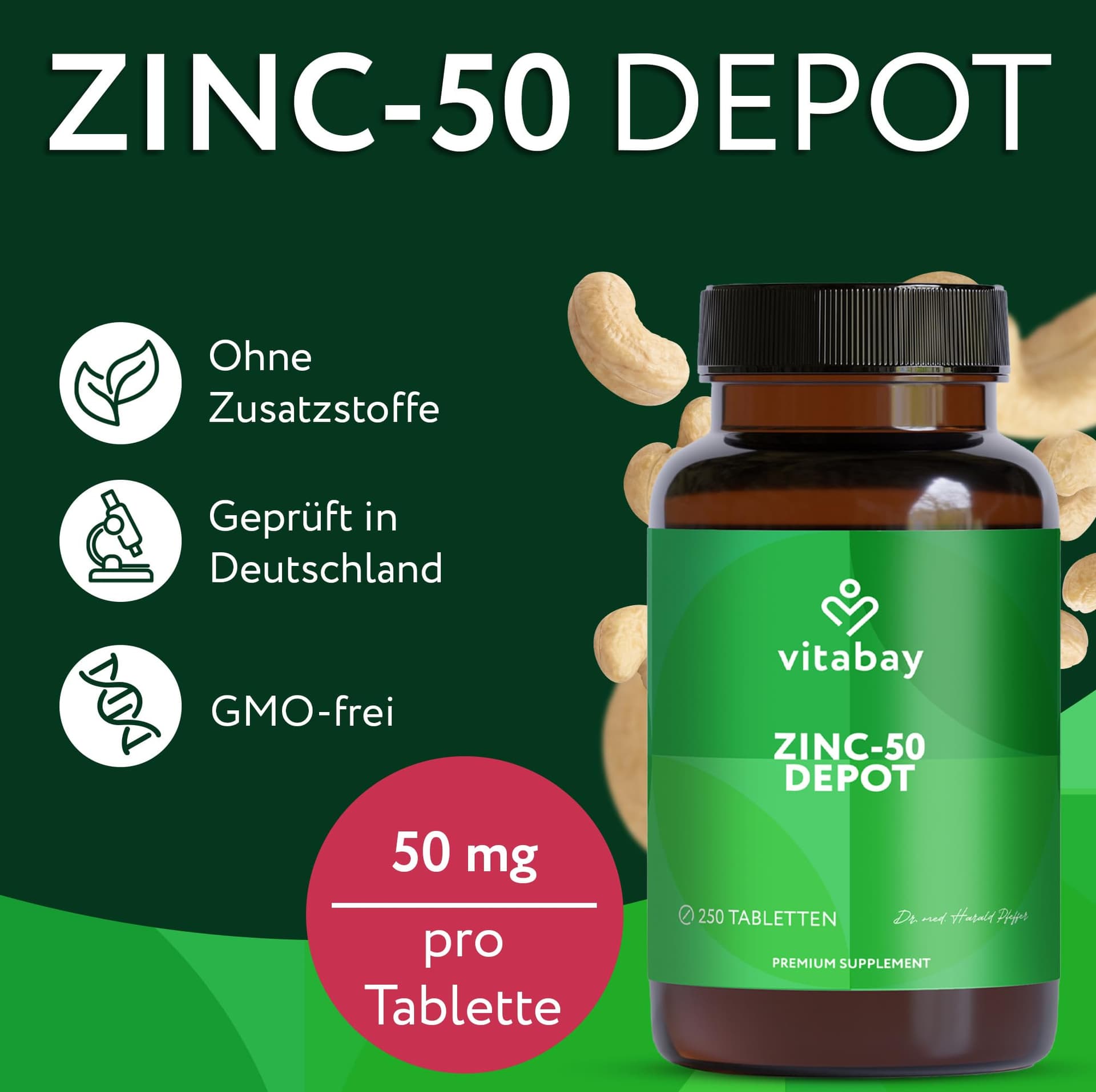 vitabay Zink 50 mg – Bild 3