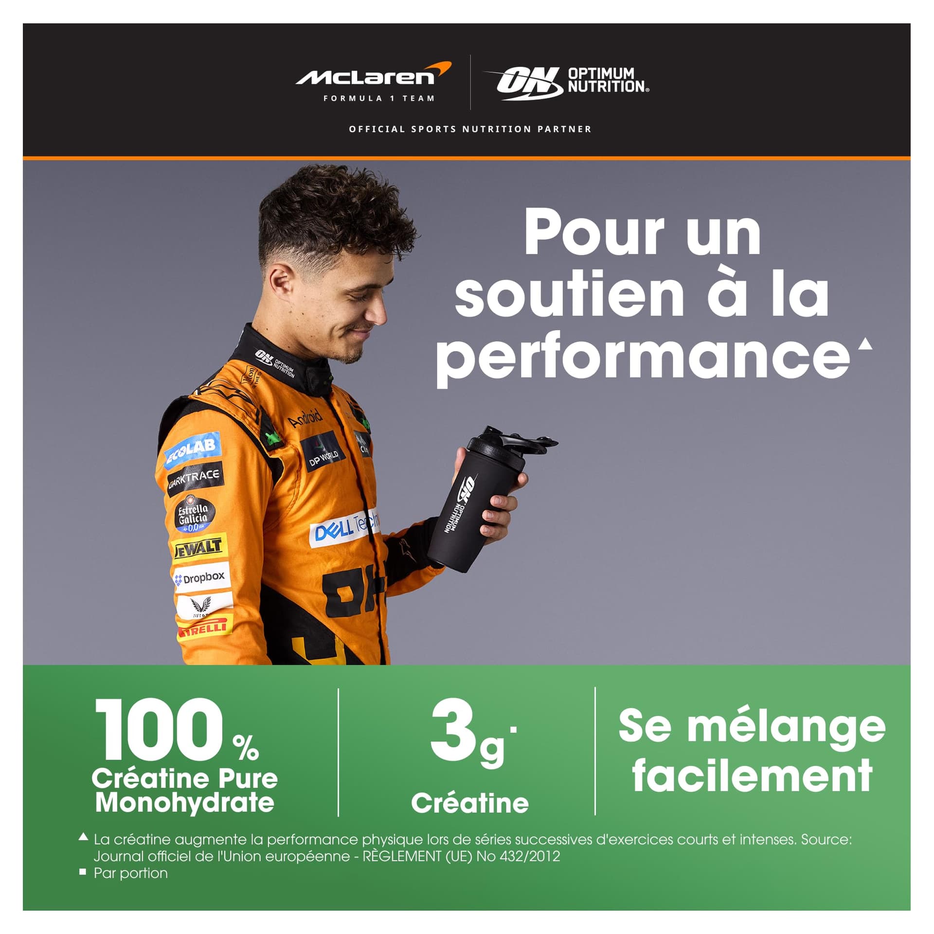 Optimum Nutrition Créatine Micronisée en Poudre, Sans Arôme, 317g – Bild 3
