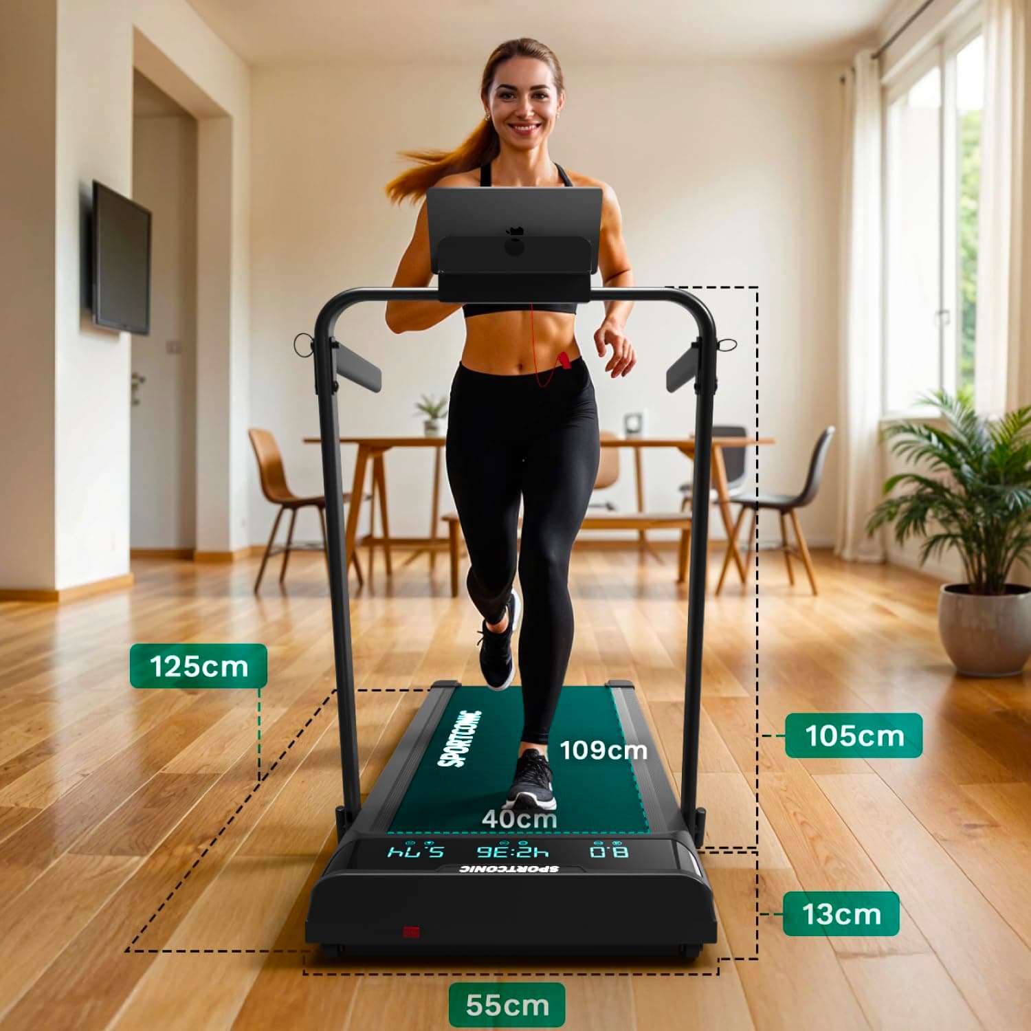 Sportconic Laufband 1–12 km/h – Bild 8