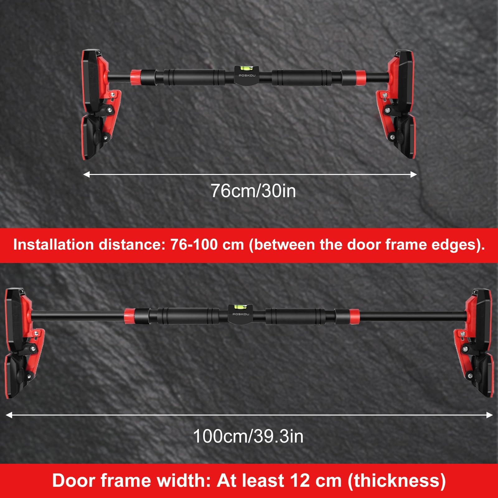 POSKOU Barre de traction pour la porte – Bild 4