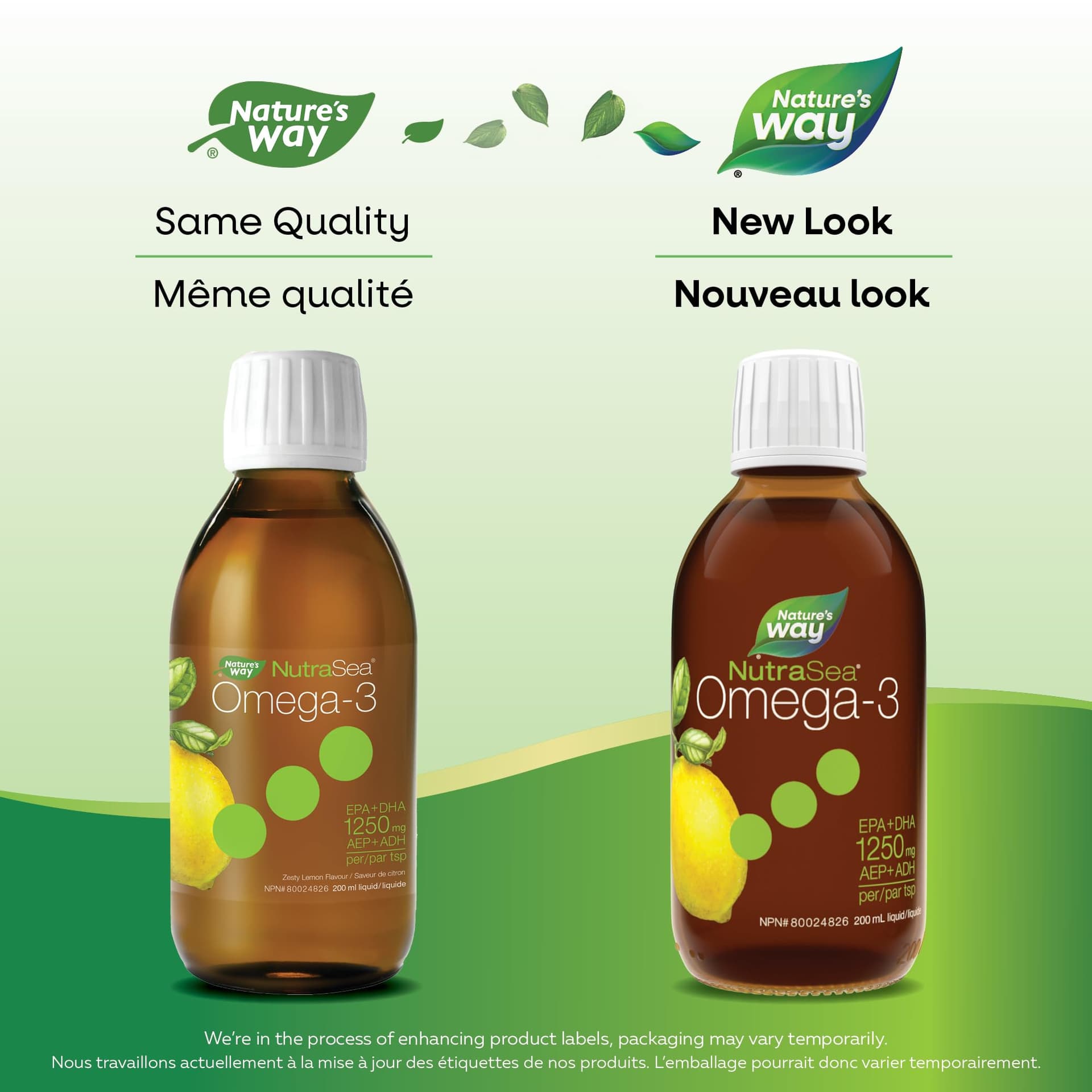 Nature's Way NutraSea Omega 3 Fish Oil Liquid Supplement – Bild 2
