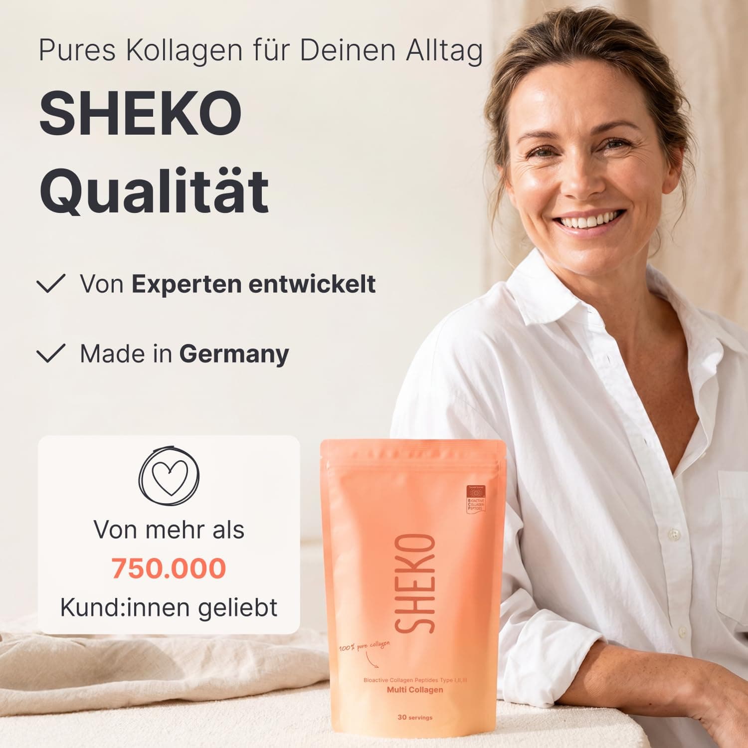 Sheko Premium Kollagen Pulver 450g – Bild 7
