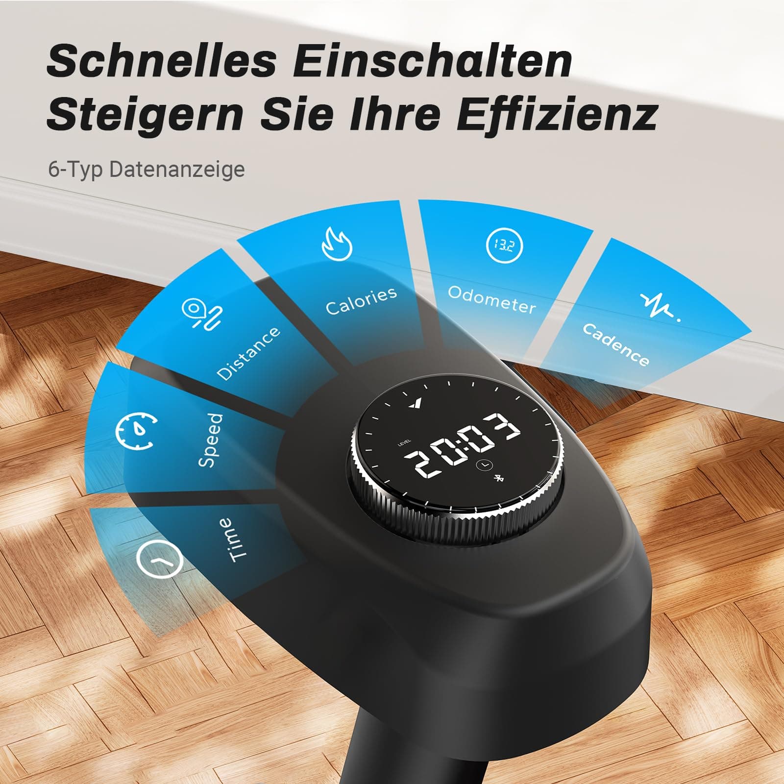 MERACH Heimtrainer Fahrrad – Bild 5