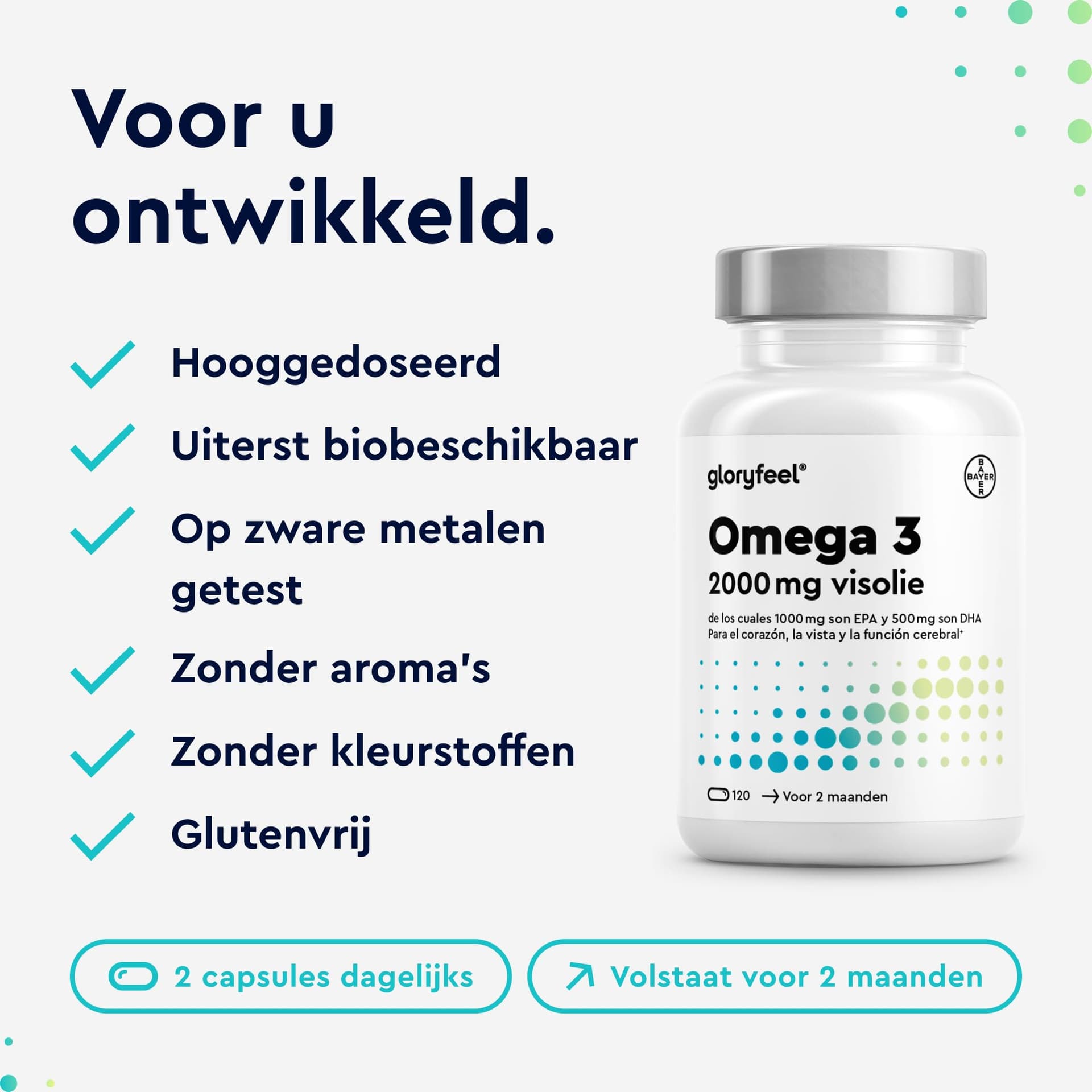 Gloryfeel Omega 3 Capsules – Bild 5