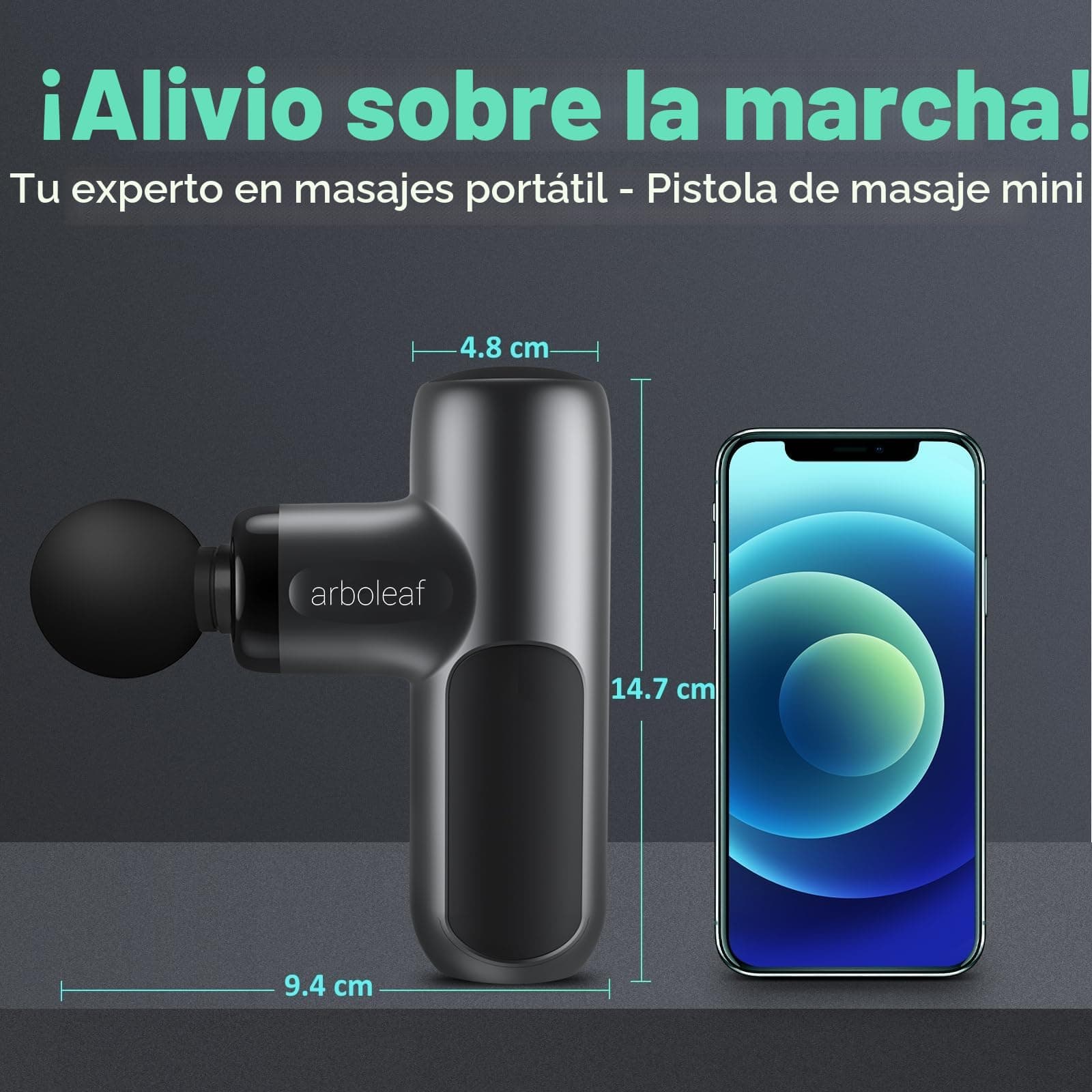 arboleaf Mini Pistola de Masaje – Bild 7