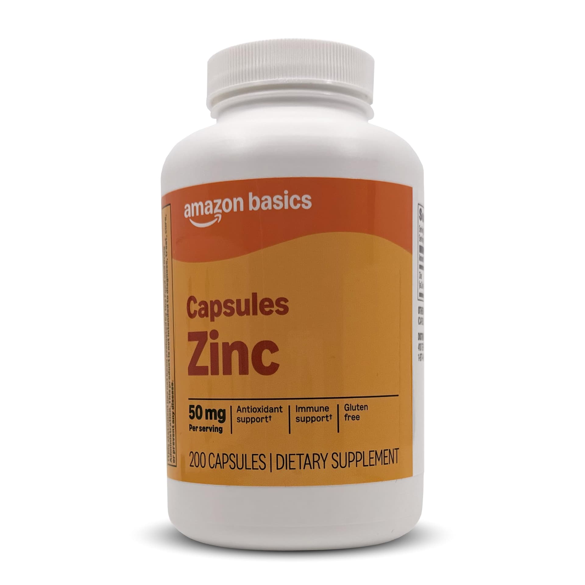 Amazon Basics Zinc Capsules