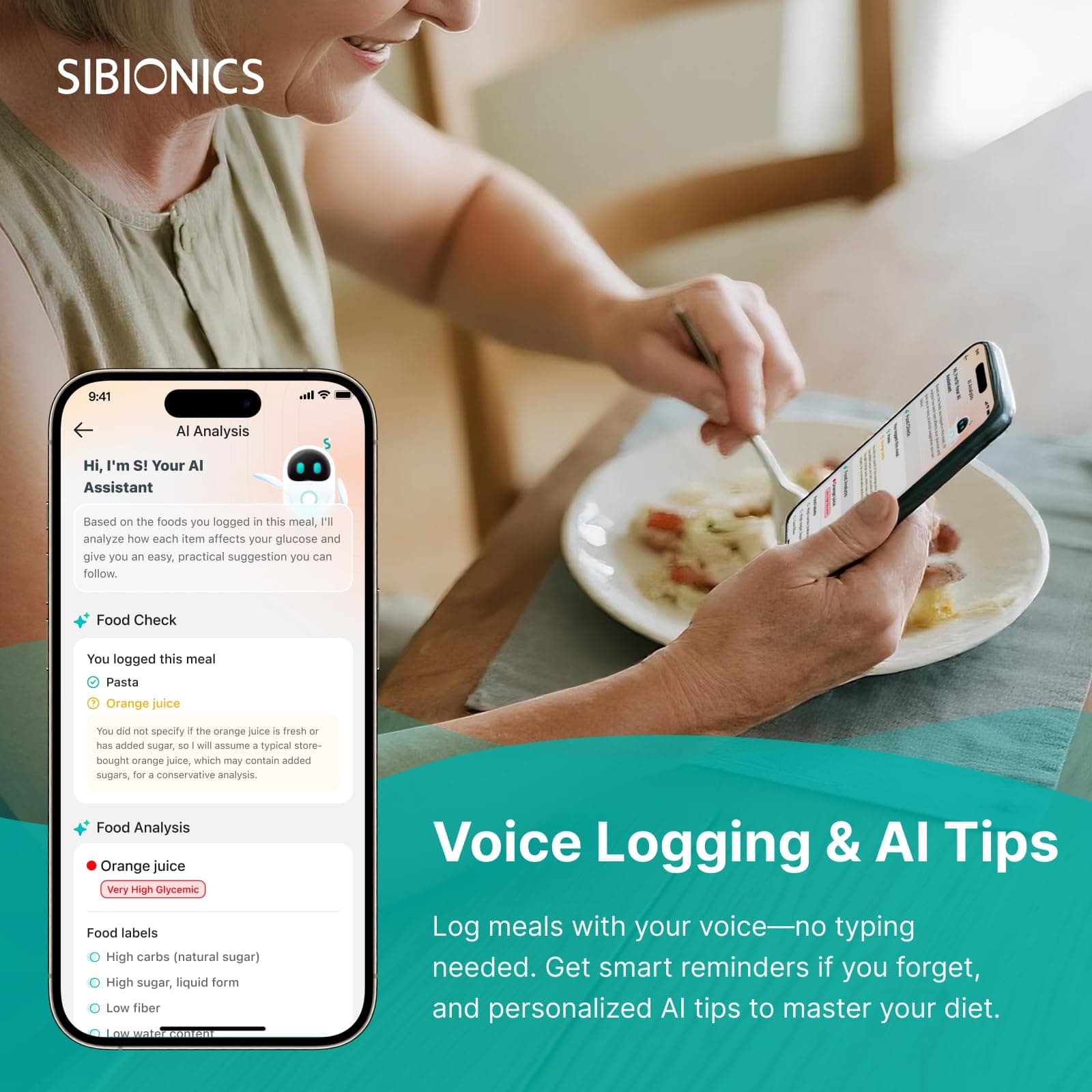 SIBIONICS GS3 Continuous Glucose Monitoring (CGM) with Free – Bild 4
