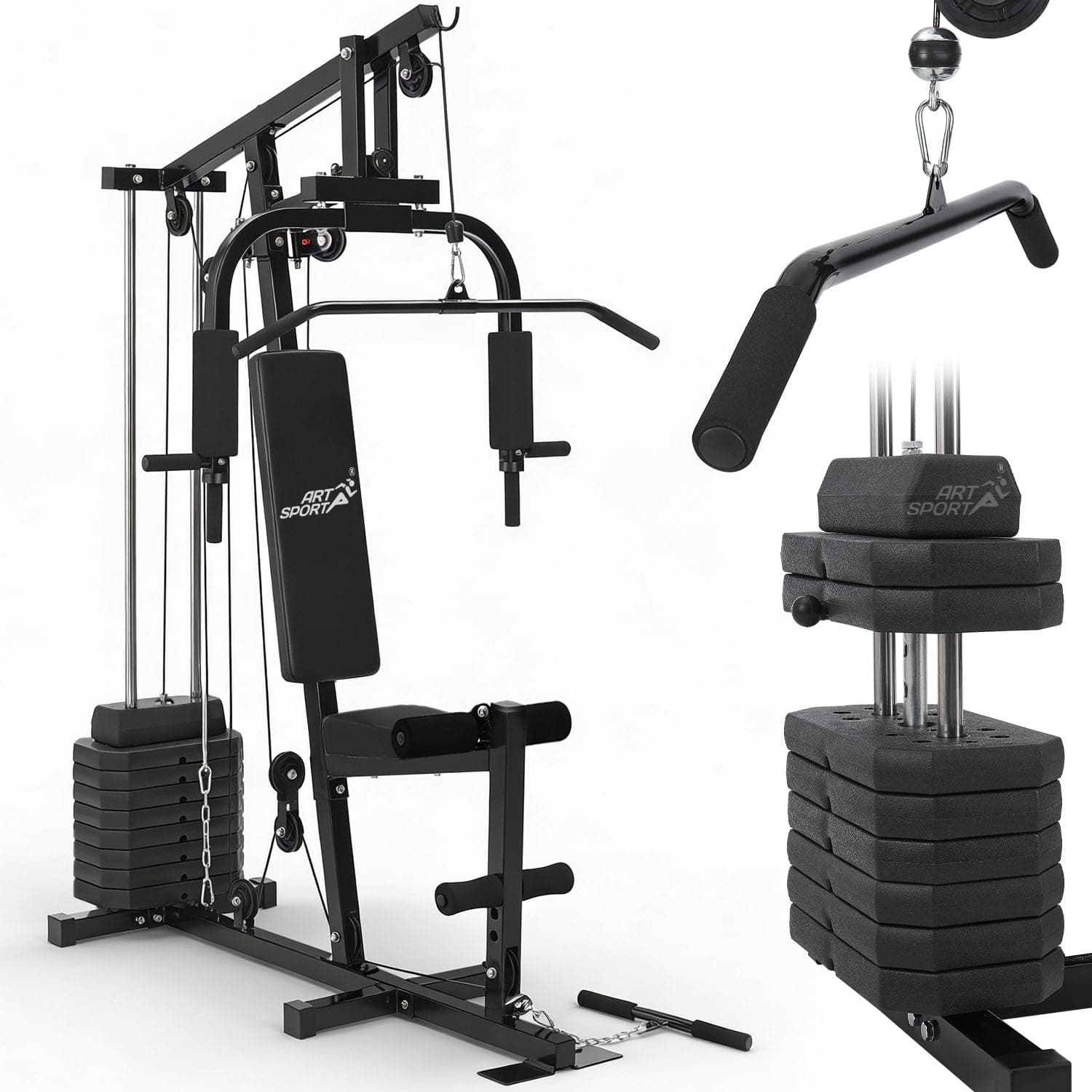 ArtSport Kraftstation ArtSport Kraftstation ProfiGym 2000 mit Latzug- &