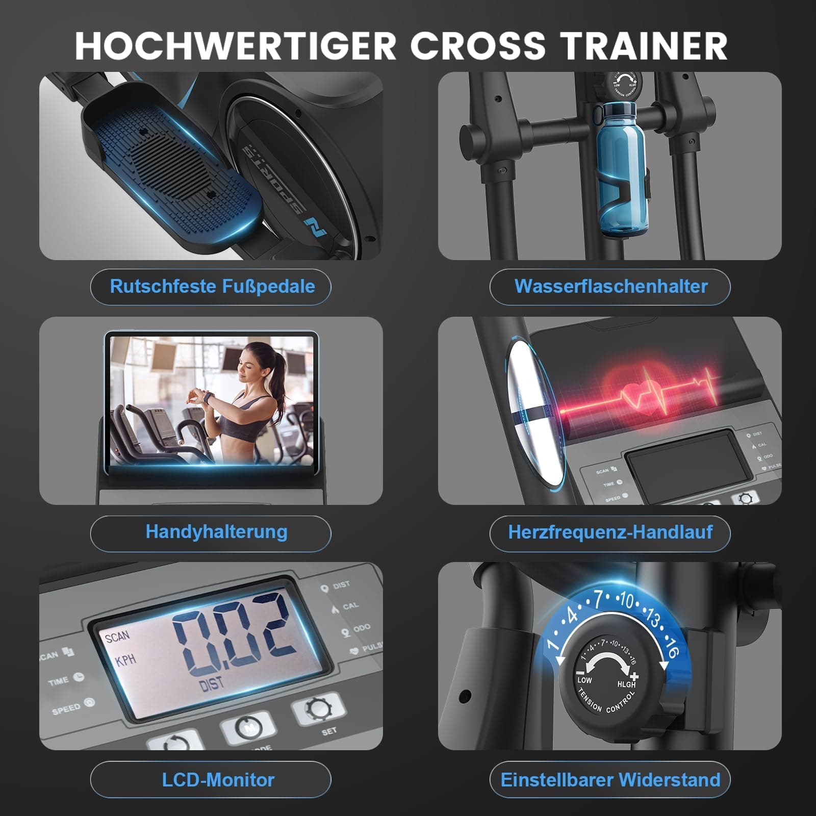 Cowmew Crosstrainer für Zuhause – Bild 8