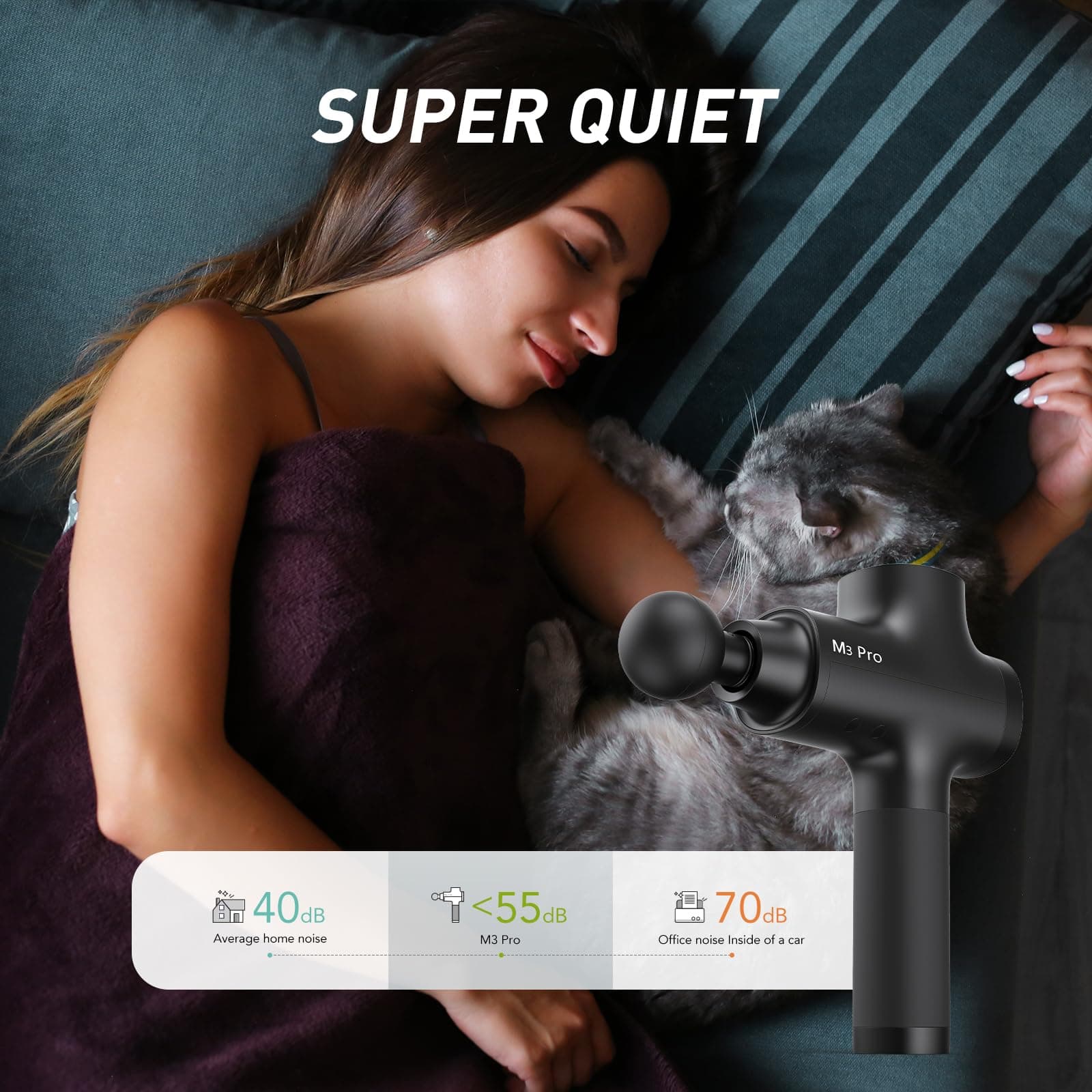 opove M3 Pro 2 Massage Gun Deep Tissue Percussion Muscle – Bild 6