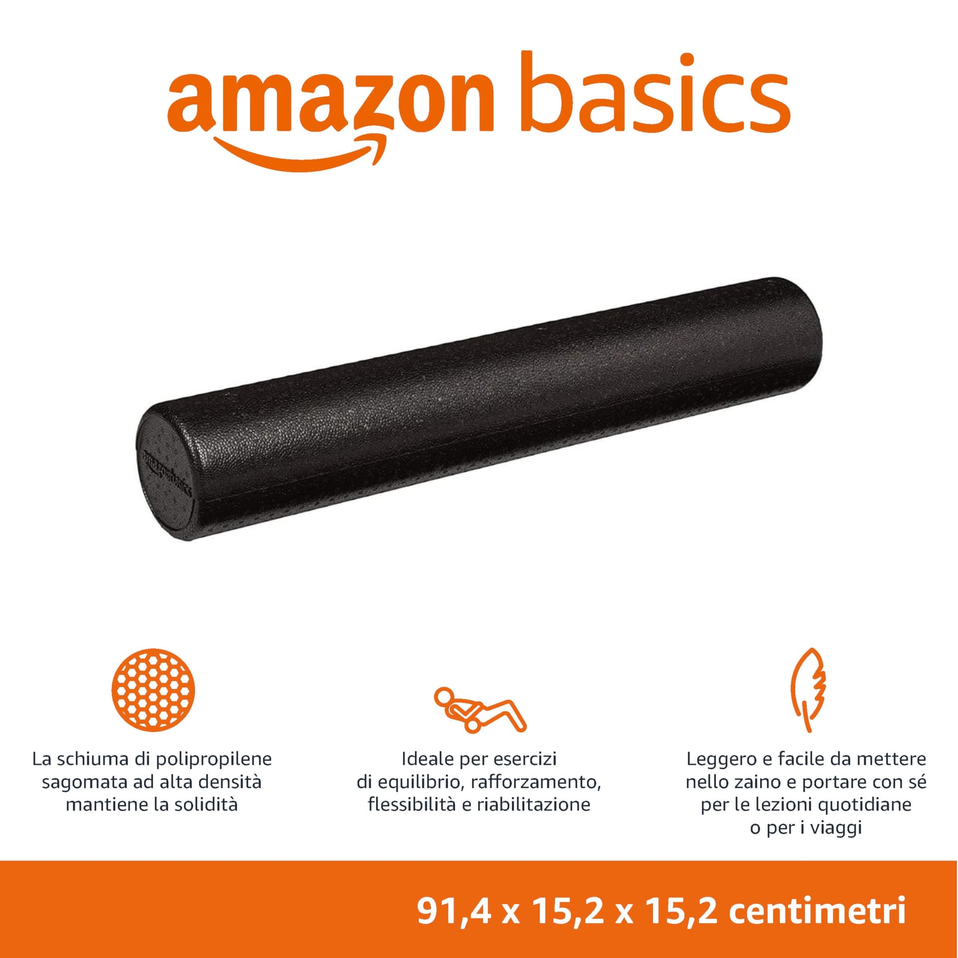 Amazon Basics Hochdichte Schaumstoffrolle – Bild 2