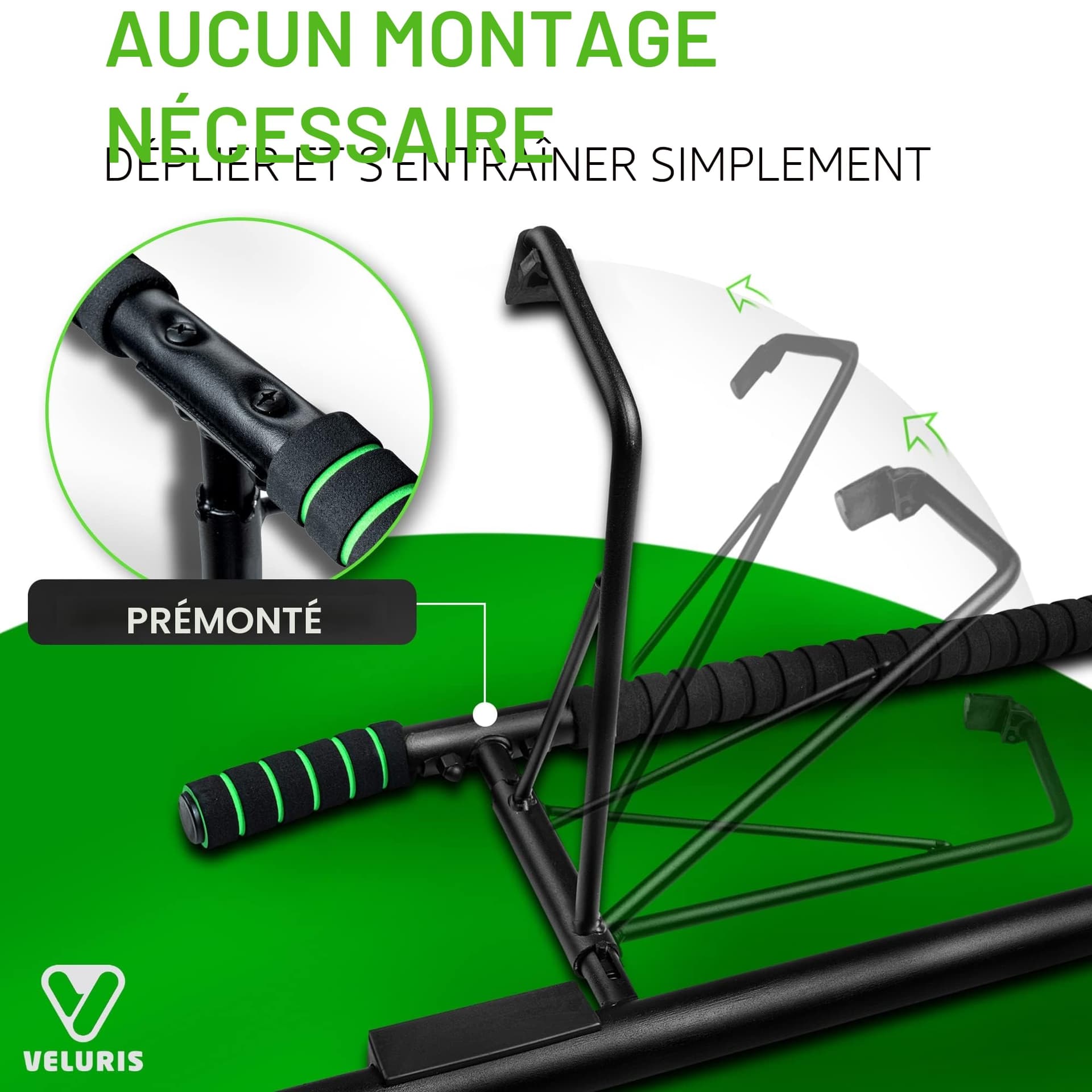Veluris Barre de traction pour cadre de porte – Bild 4