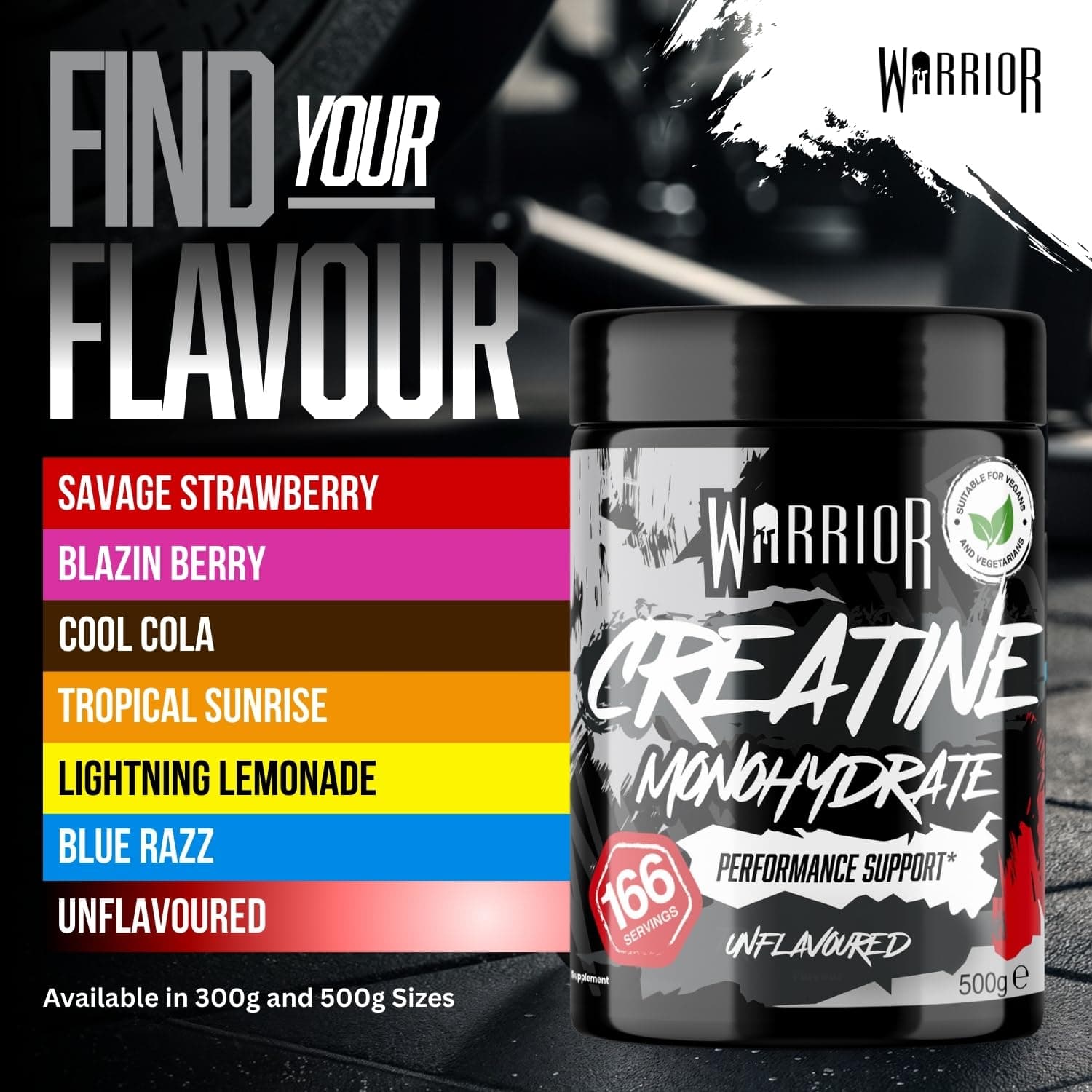 Warrior Creatine Monohydrate Powder 500g – Bild 5
