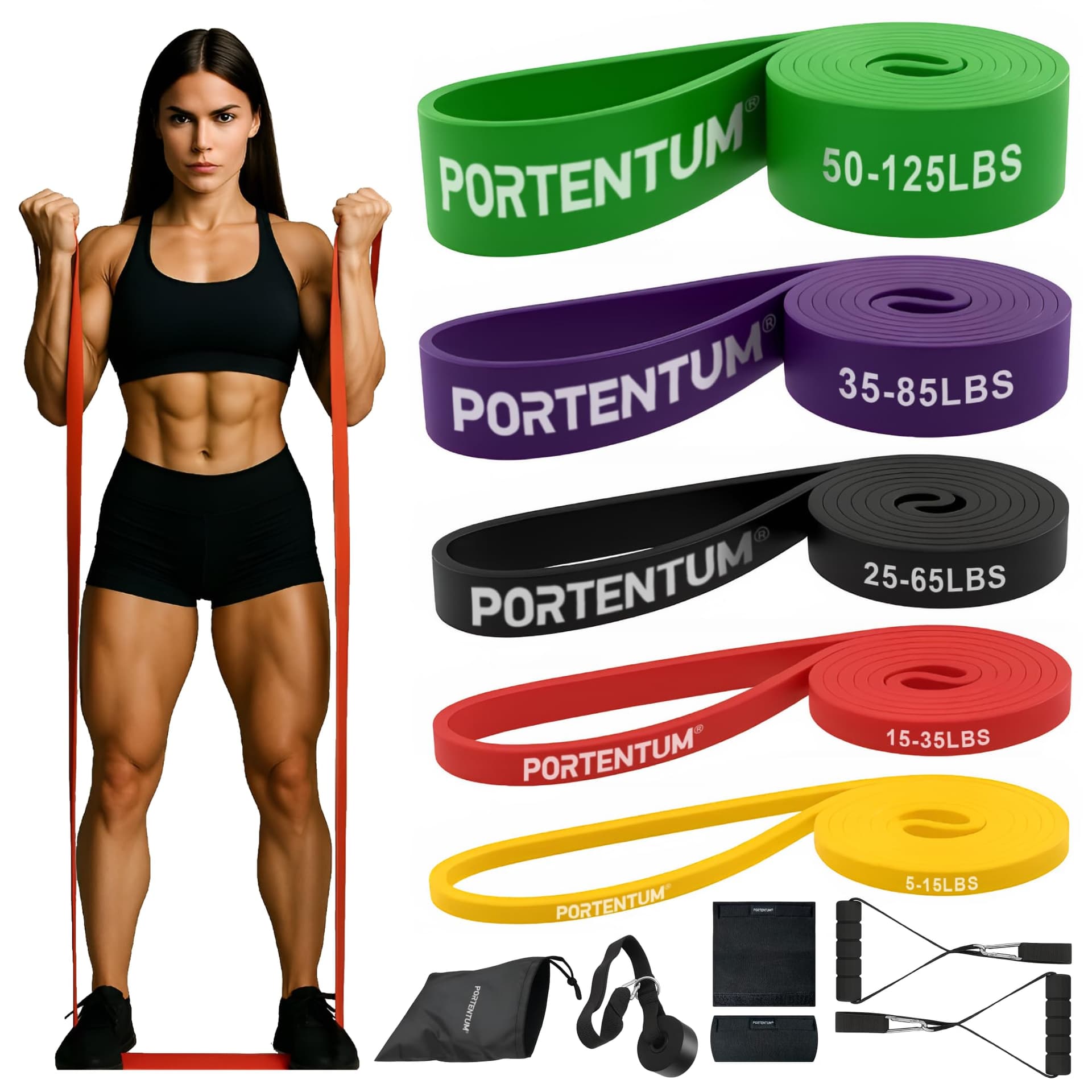 PORTENTUM PORTENTUM Elastici fitness