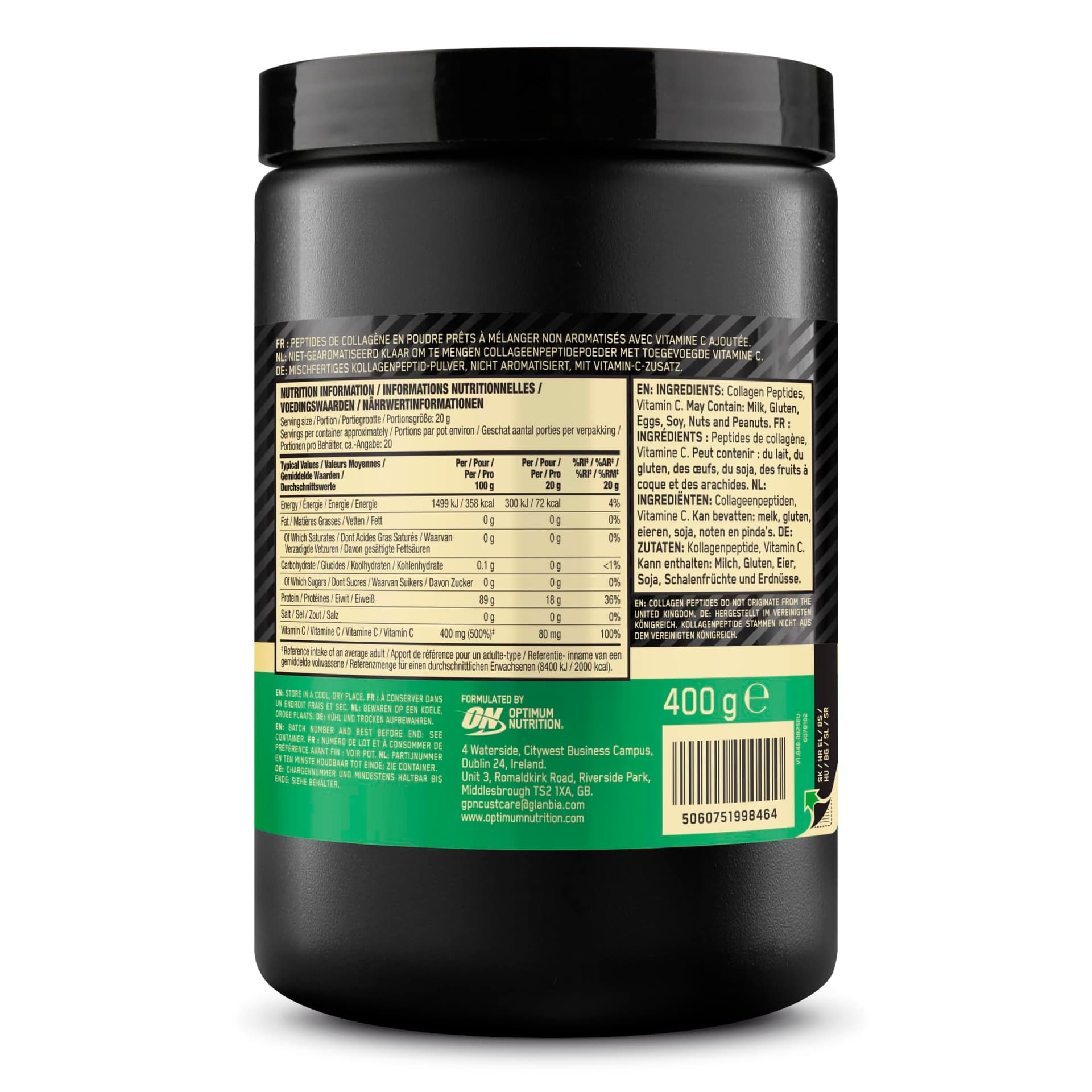 Optimum Nutrition Collageenpeptidenpoeder met Vitamine C – Bild 7