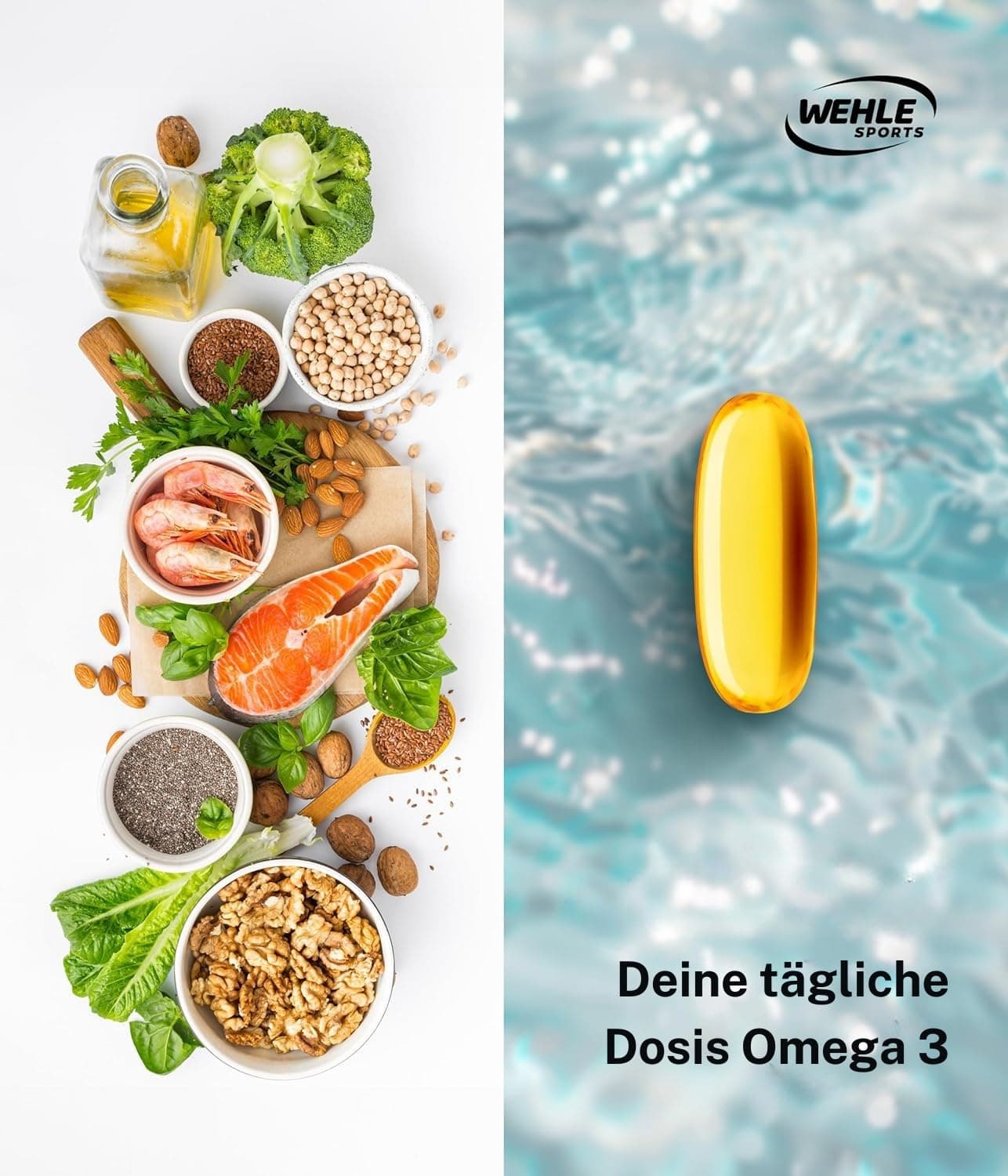 Wehle Sports Omega 3 Kapseln – Bild 4