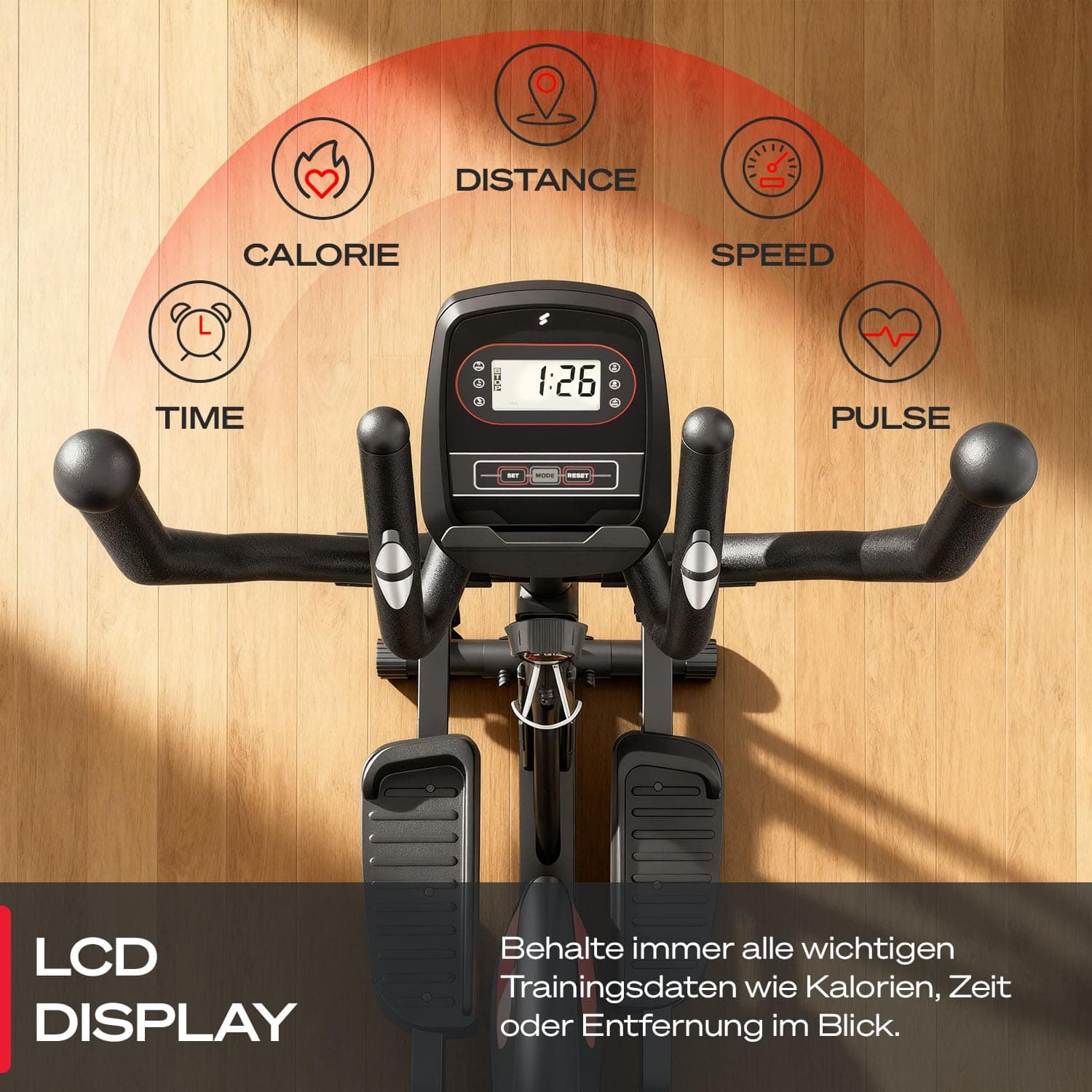Sportstech CX608 Crosstrainer für Zuhause – Bild 5