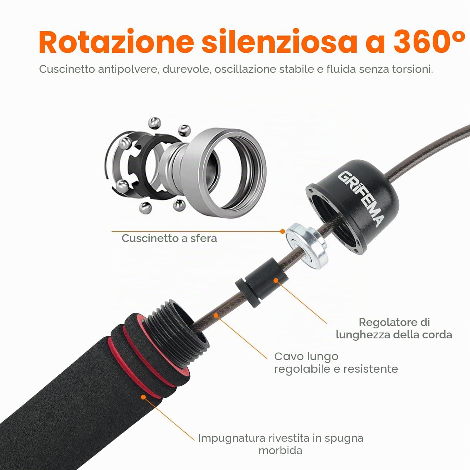 GRIFEMA GA5004 Comba para Saltar – Bild 3