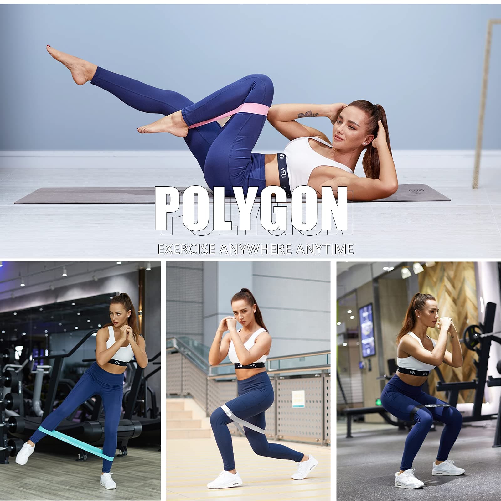 Polygon Resistance Loop Exercise Bands – Bild 6