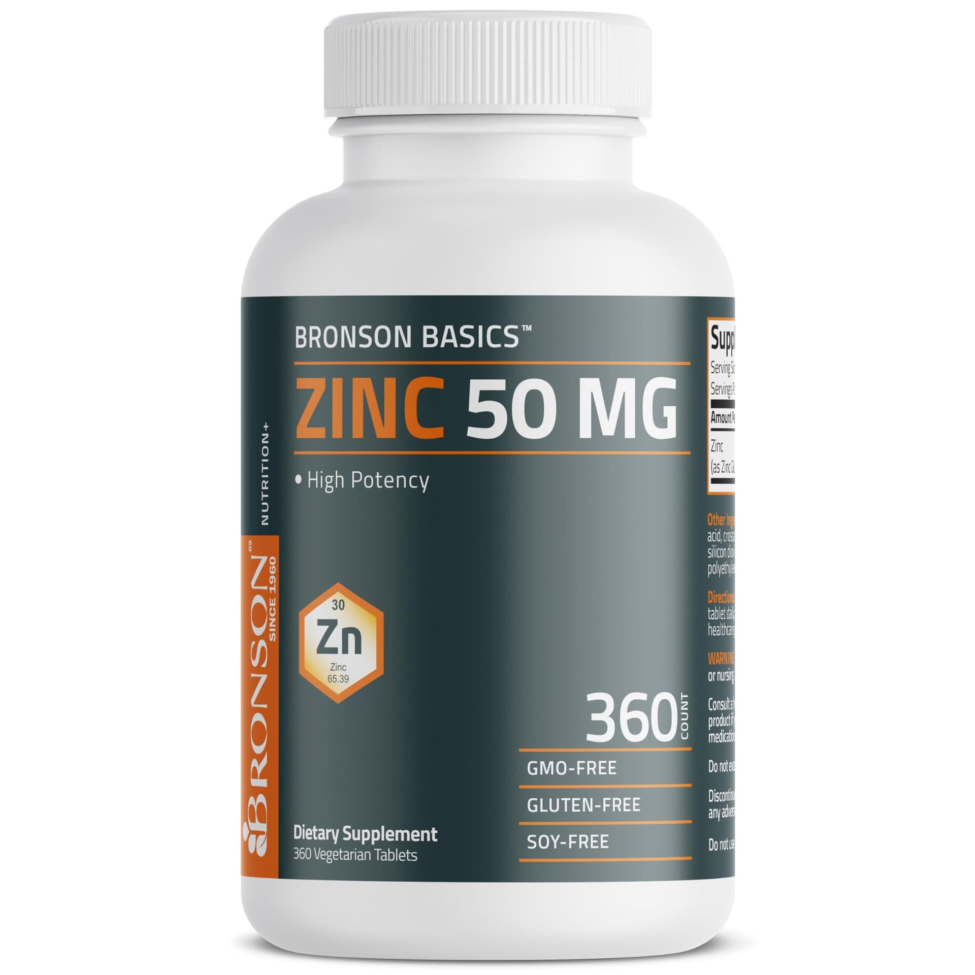 Bronson Zinc 50 MG High Potency Supports Immune – Bild 5