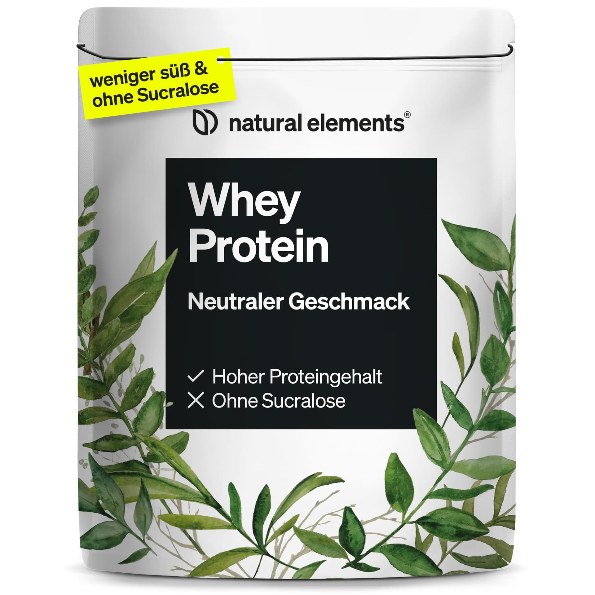 Natural Elements Whey Protein Pulver