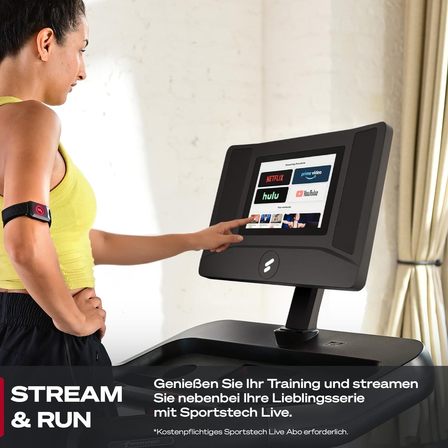 Sportstech sTread Pro/Lite Laufband für Zuhause klappbar – Bild 3