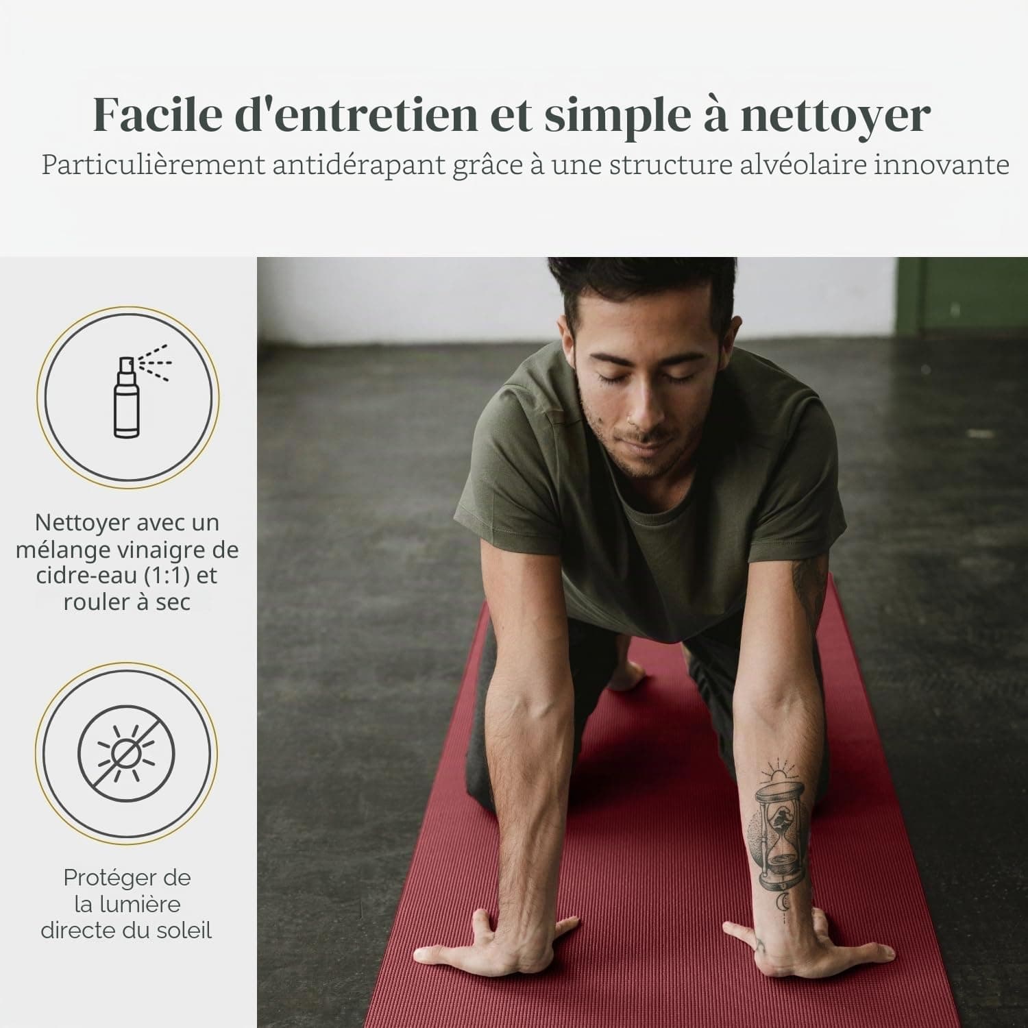 Lotuscrafts Tapis de yoga antidérapant – Bild 6