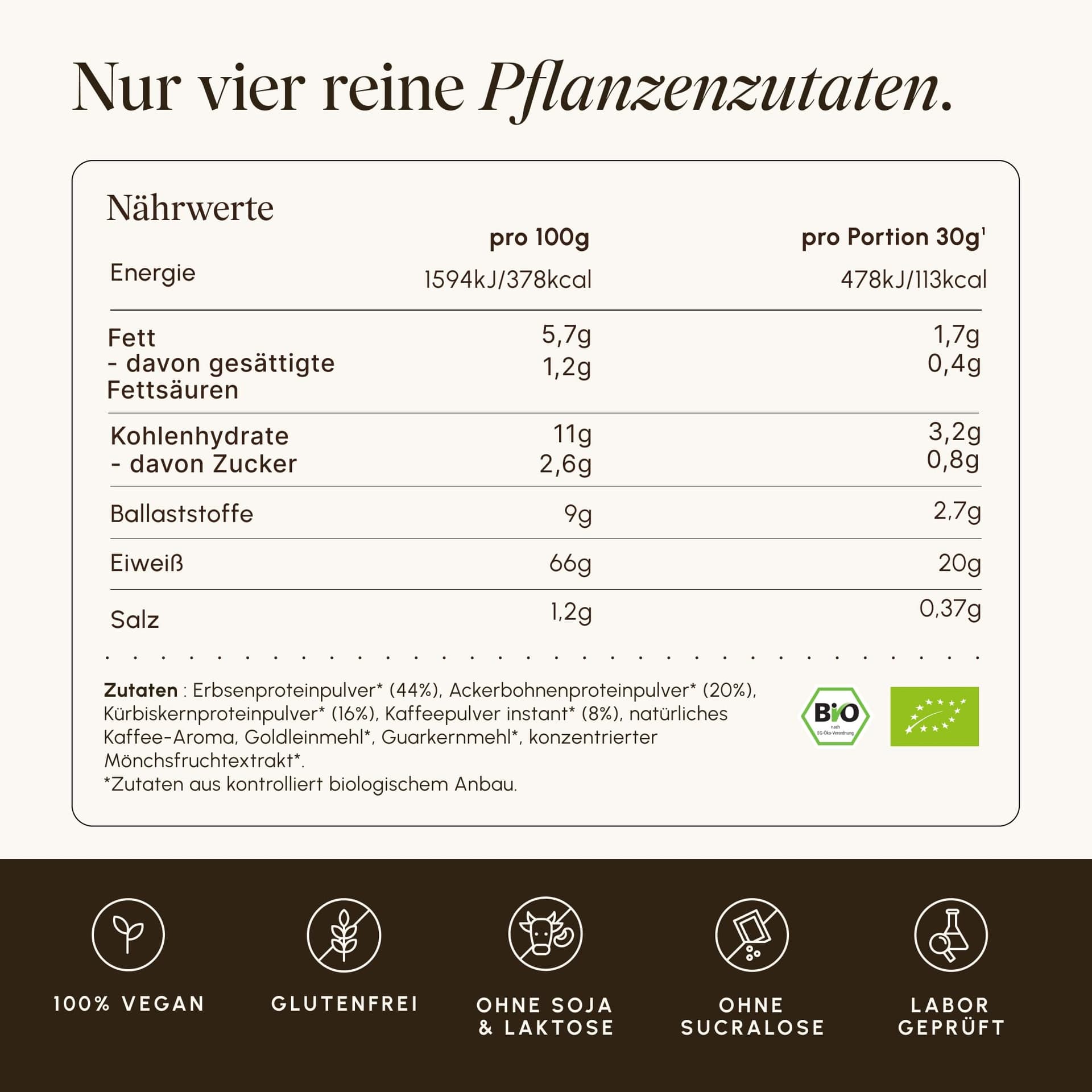 Vetain Vegan Protein – Bild 8