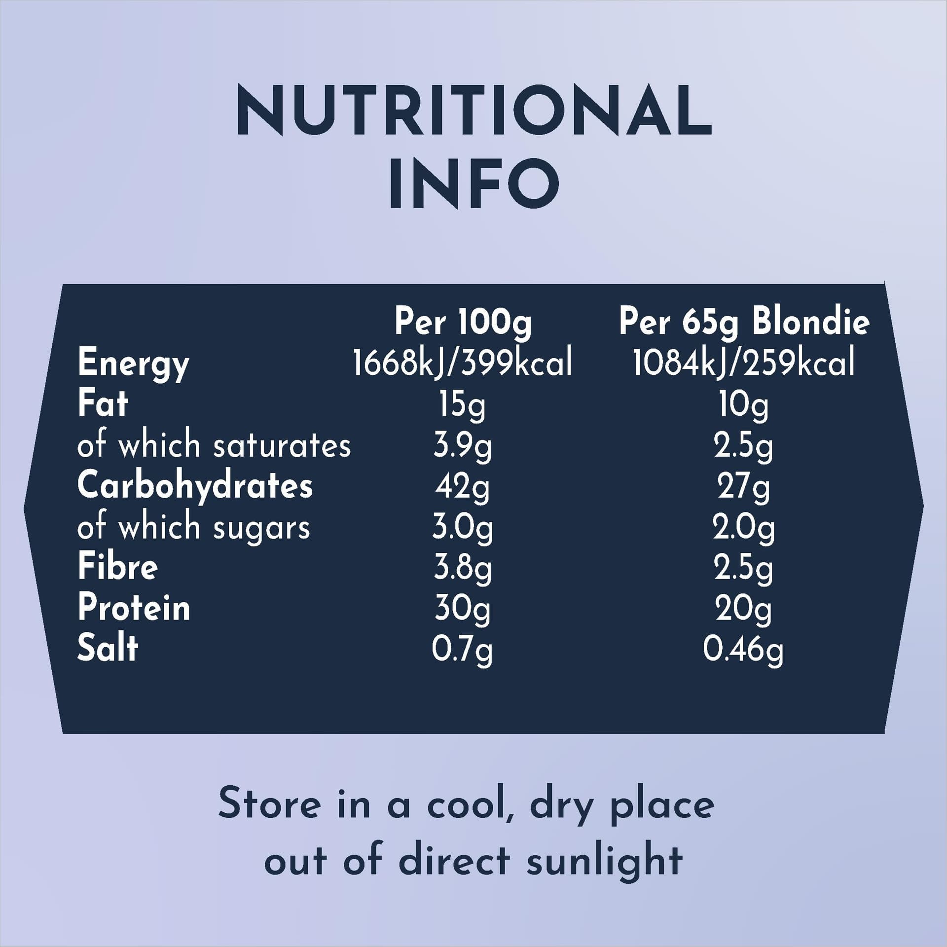 SCI-MX High Protein White Choc Chip Blondie Box - 20g – Bild 5