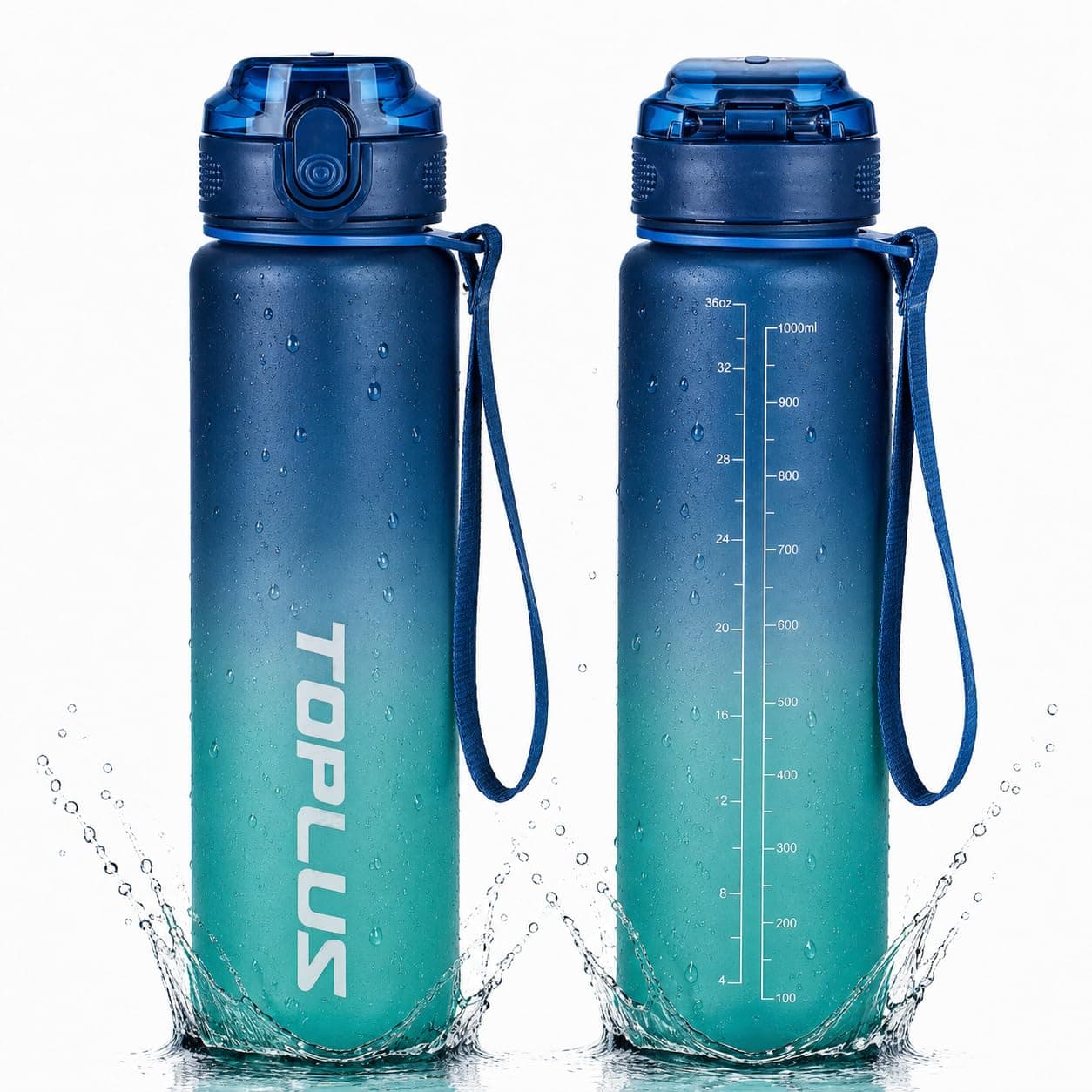 TOPLUS Trinkflasche 1l