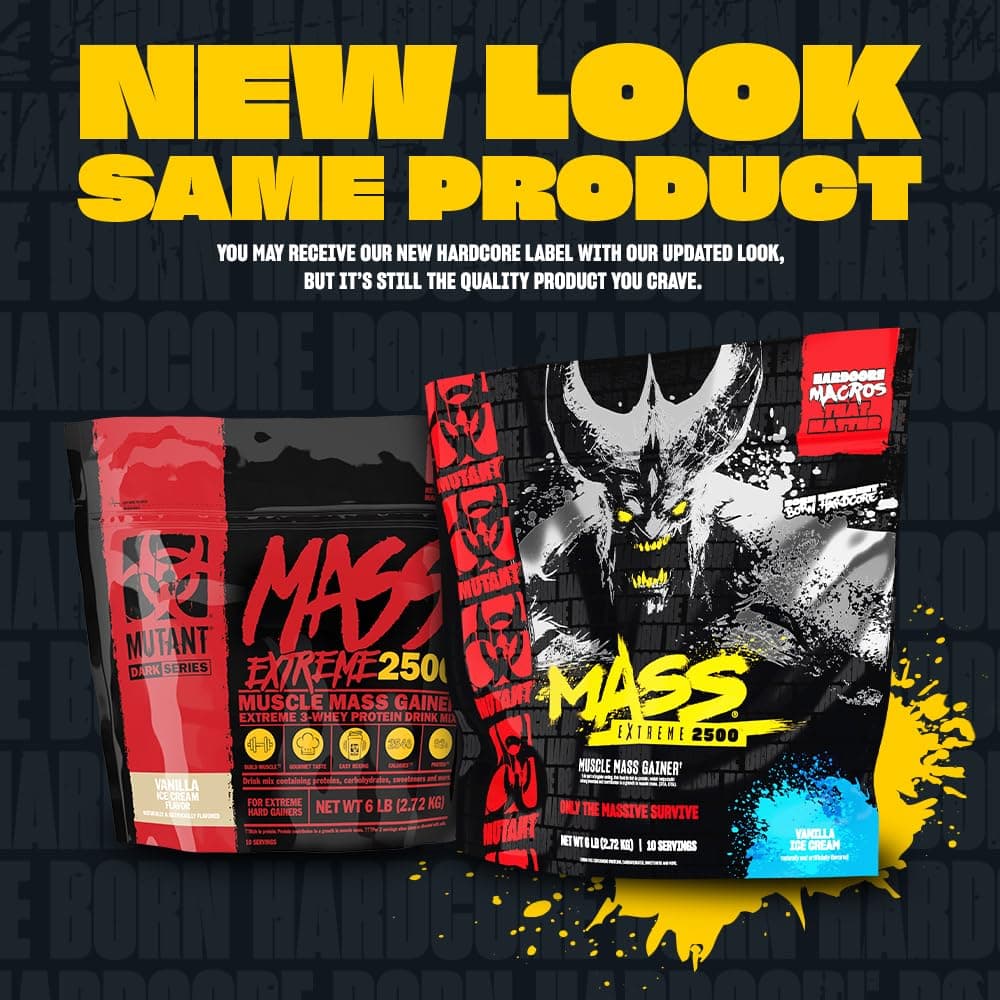 Mutant Mass Extreme 2500, Triple Chocolate - 2720g – Bild 2