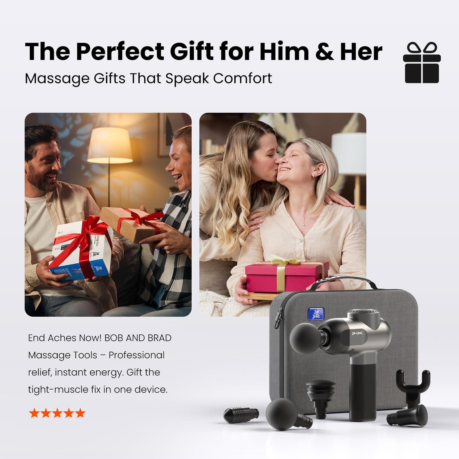 BOB AND BRAD C2 Massage Gun – Bild 4