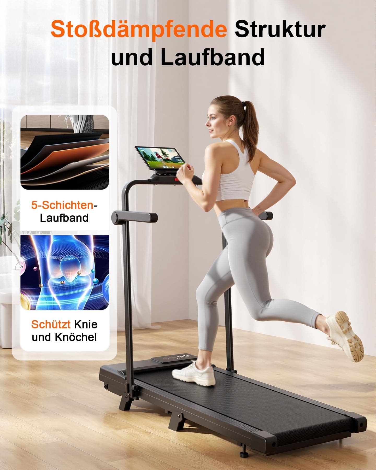 Superun Walking Pad mit Steigung 6% – Bild 6