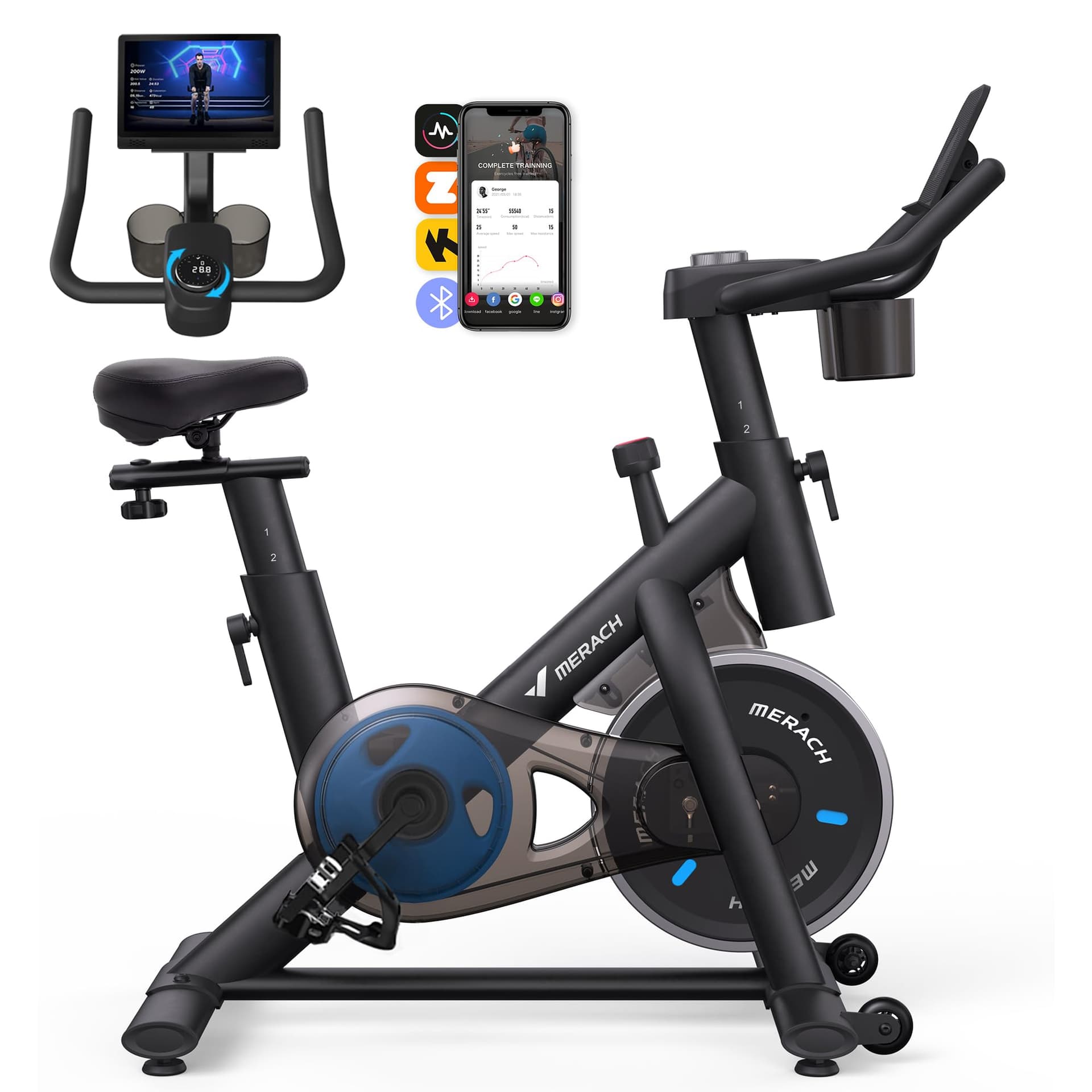 MERACH Heimtrainer Fahrrad