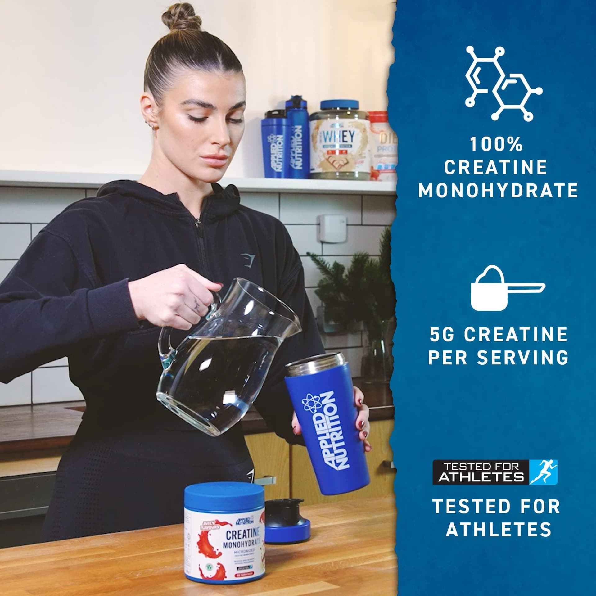 Applied Nutrition Creatine Monohydrate Powder 500g – Bild 3