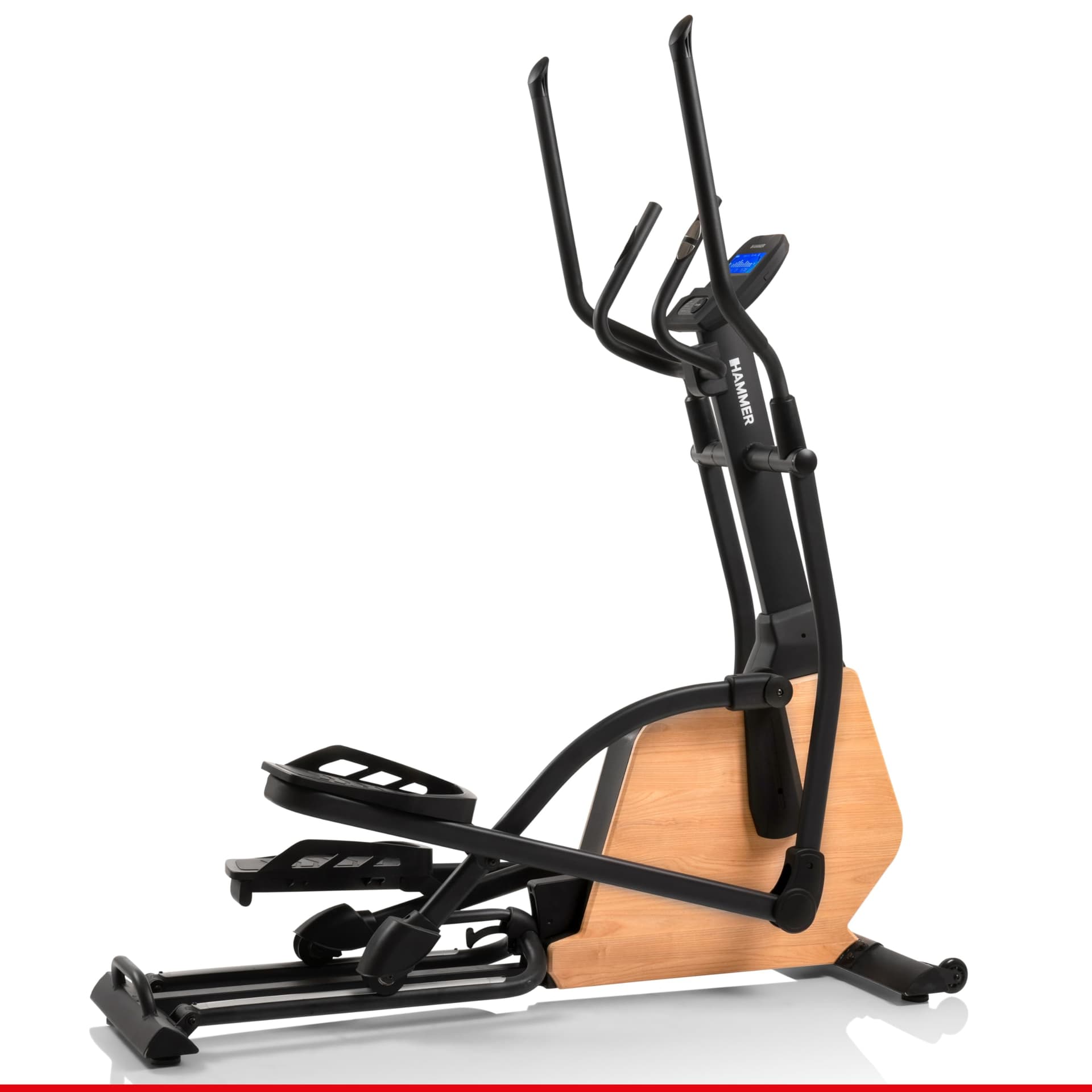 HAMMER Ellipsentrainer CrossPace 5.0 NorsK, 3-fache Steigung, 24 Programme, 20 kg
