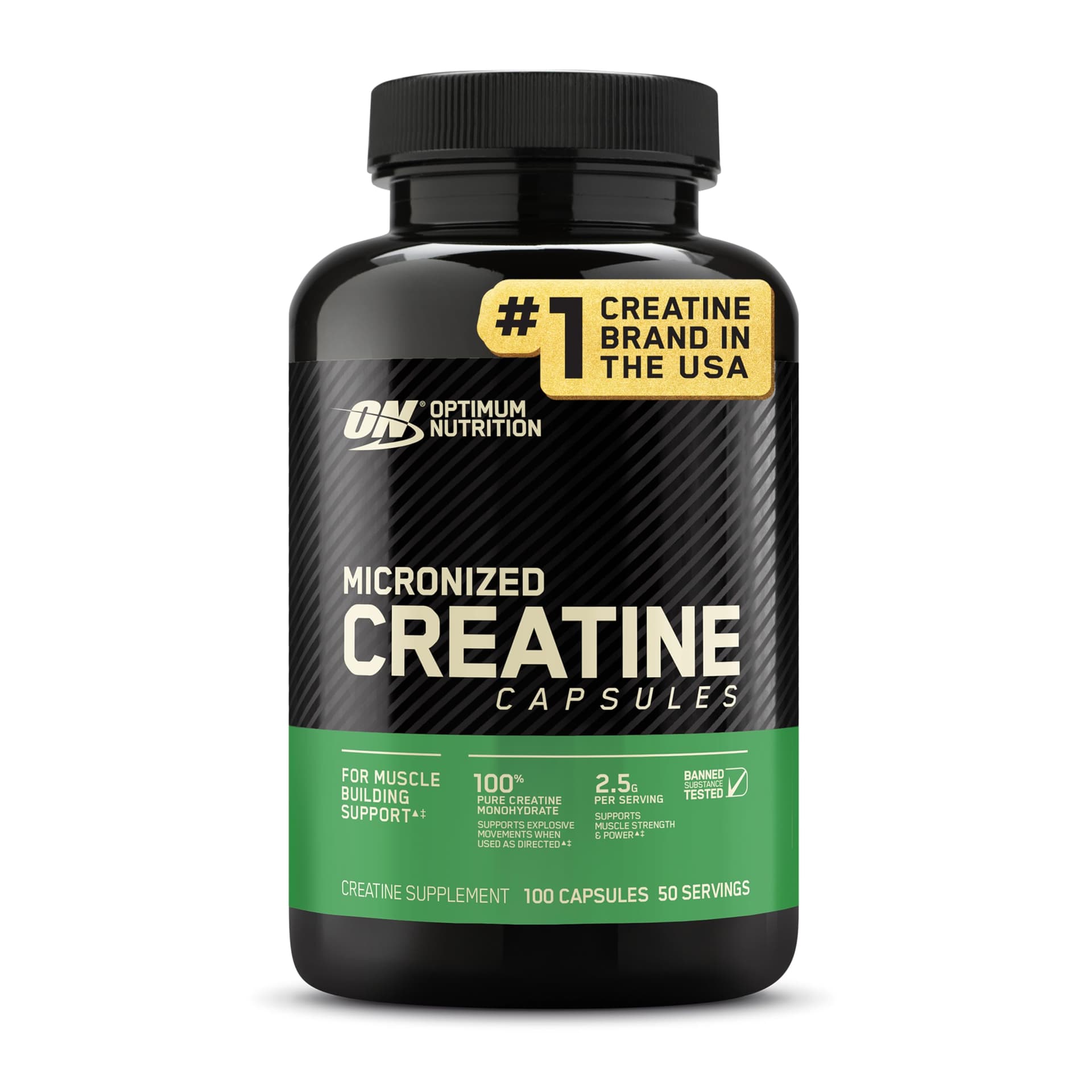 Optimum Nutrition Micronized Creatine Monohydrate Capsules