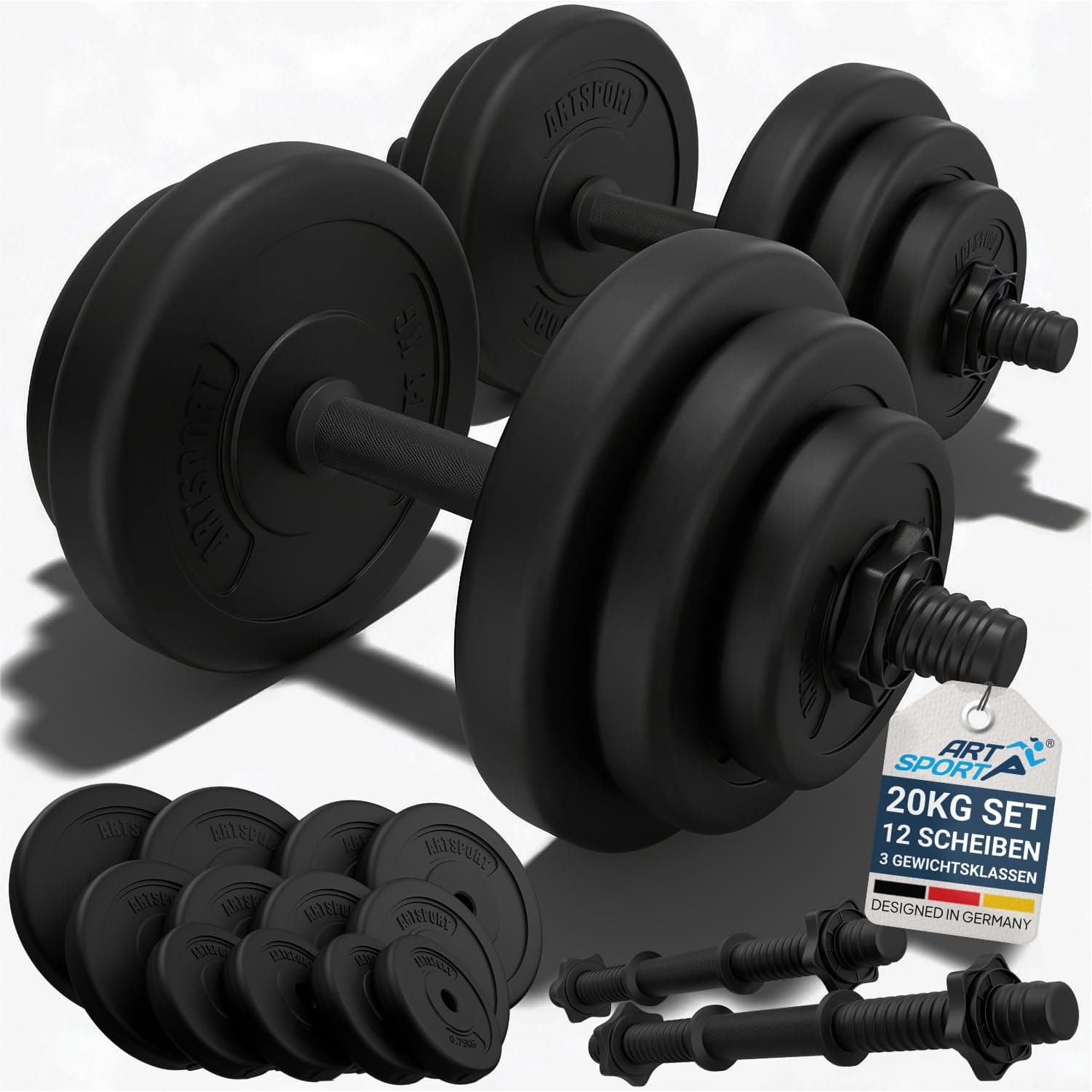 ArtSport ArtSport® 2er Hantelset 20kg