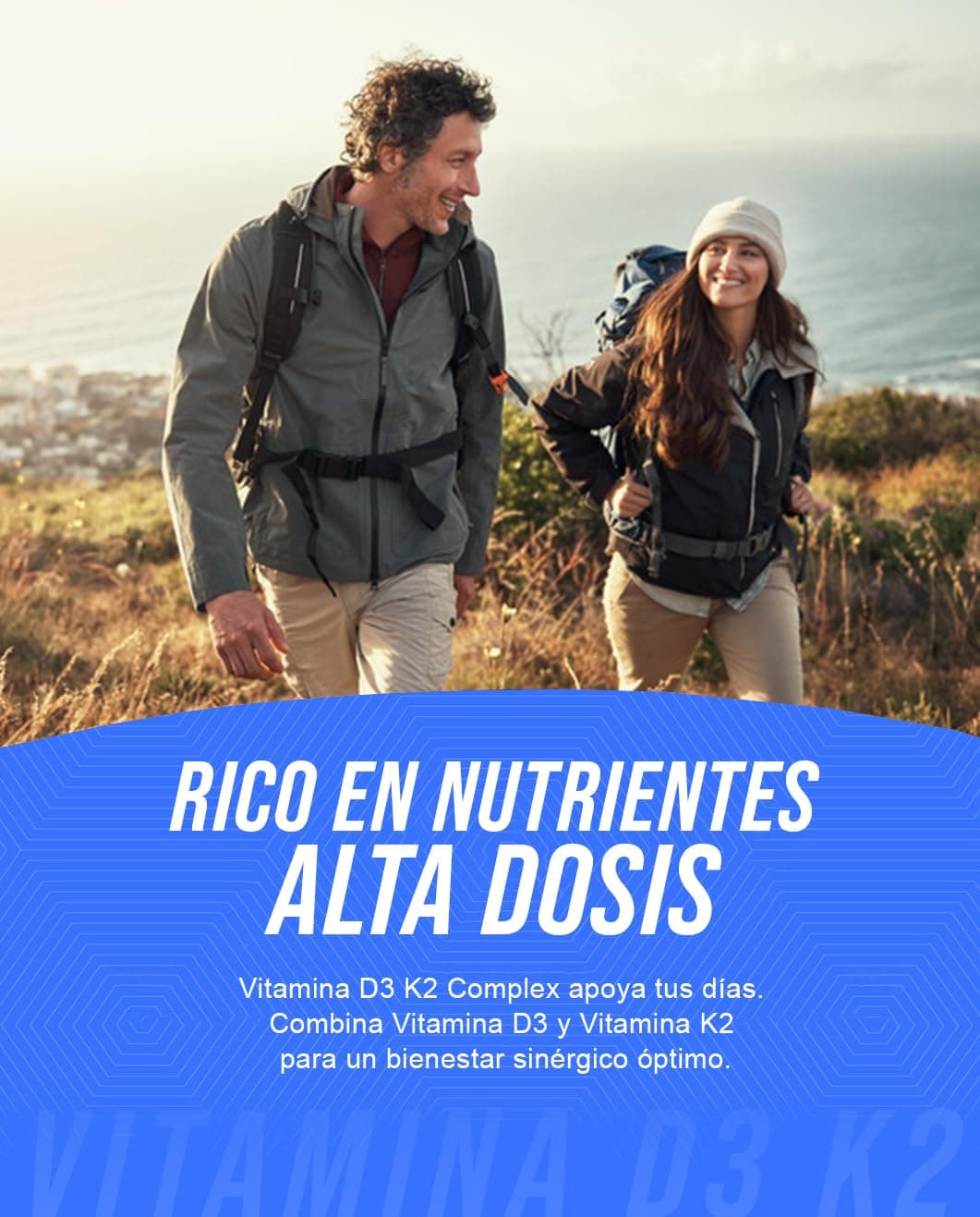 HerbAmour VITAMINE D3 K2 (Stock Pour 1 an et 4 Mois) 500 – Bild 2