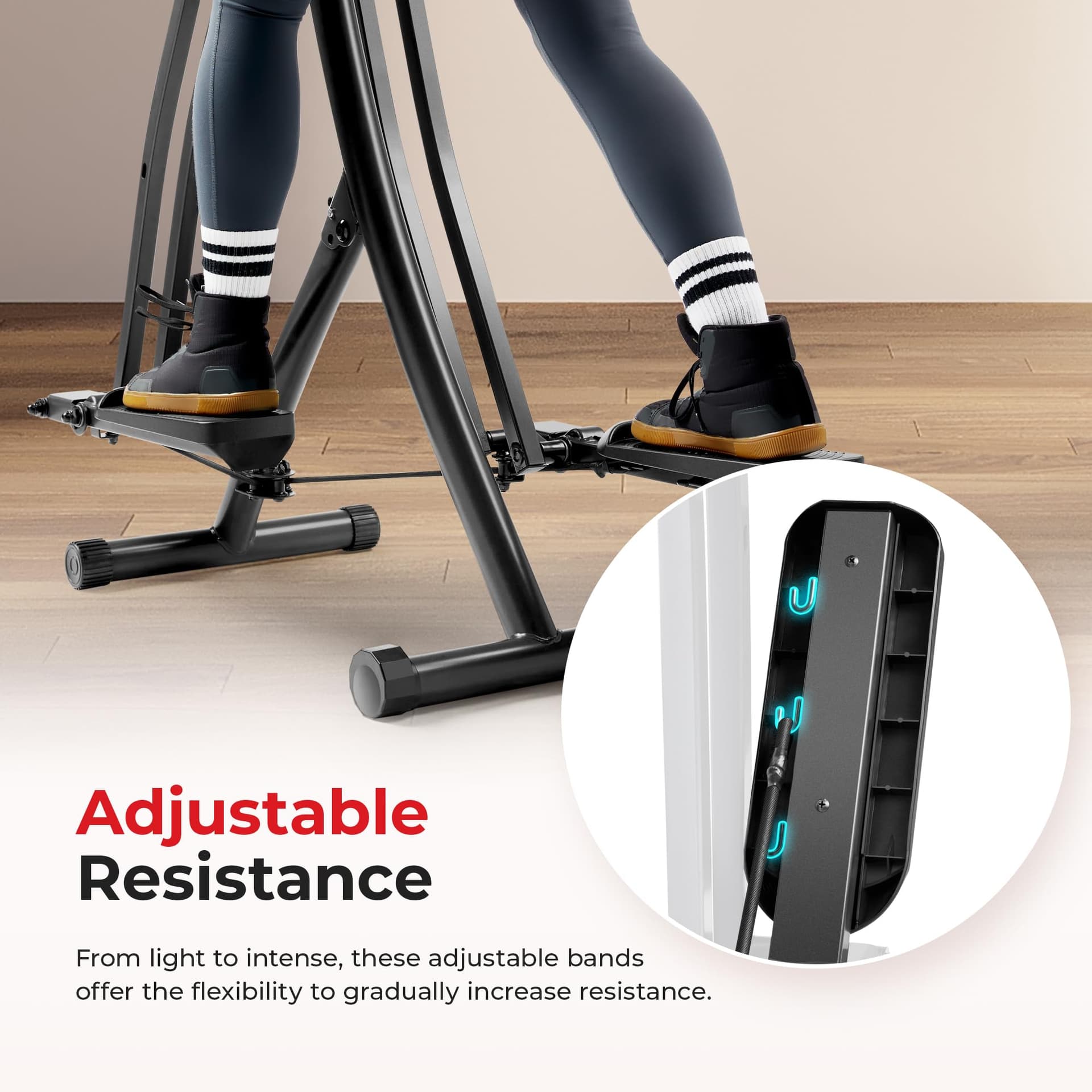 Sunny Health & Fitness SF-E902S Air Walk Pro Trainer – Bild 3