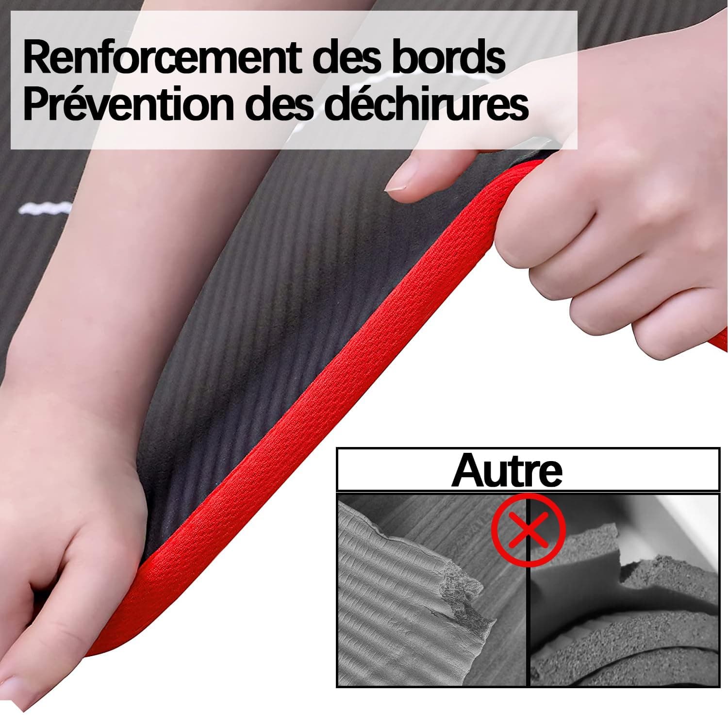 PROIRON Tapis de Yoga Epais 10MM – Bild 3