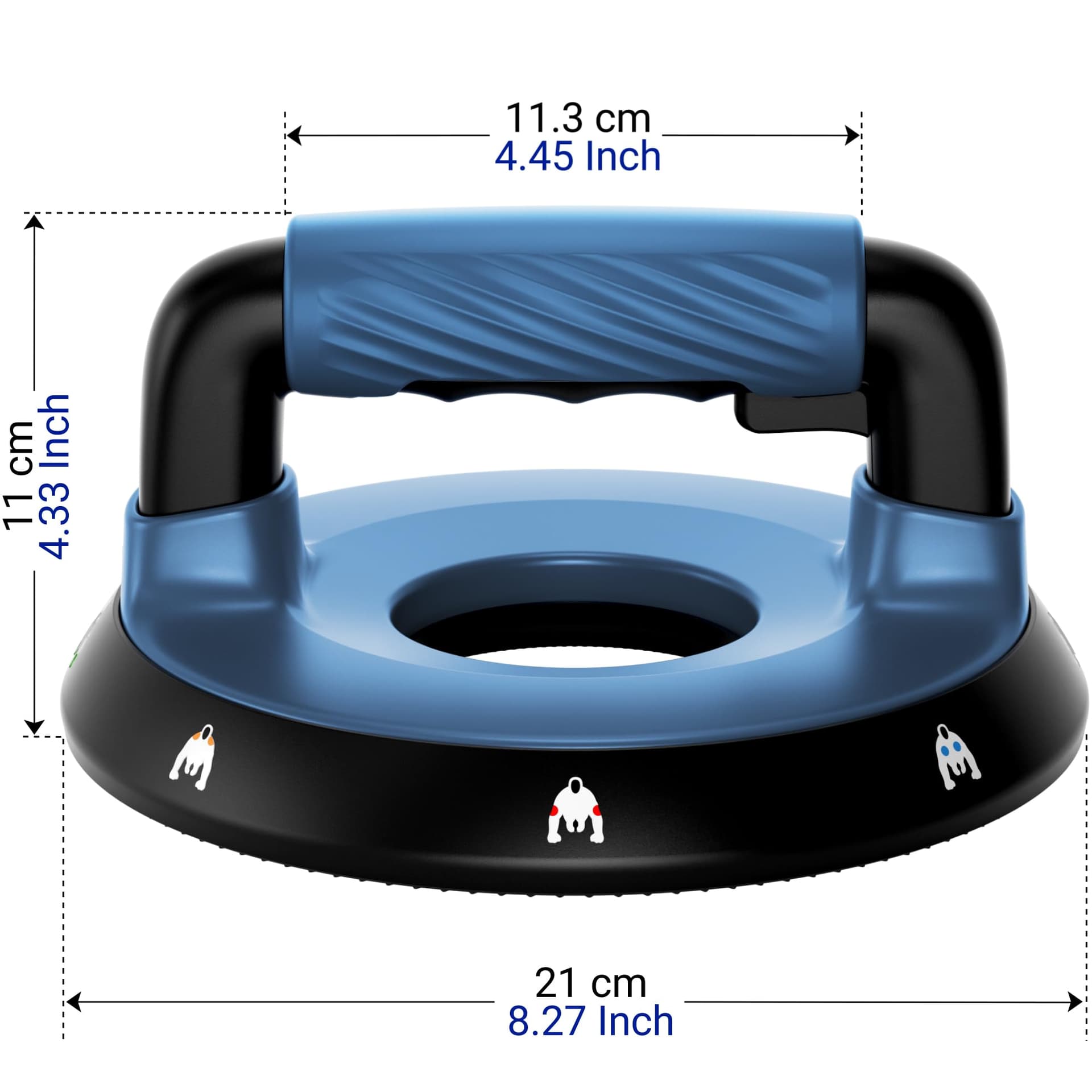 READAEER 360° Adjustable Push-Up Handles – Bild 8